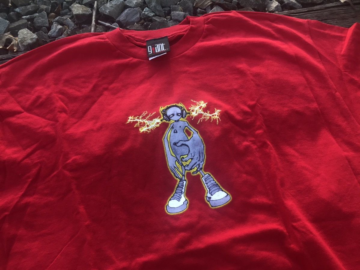 Band Tees × Giant × Vintage VINTAGE DEADSTOCK LIMP BIZKIT RED T 
