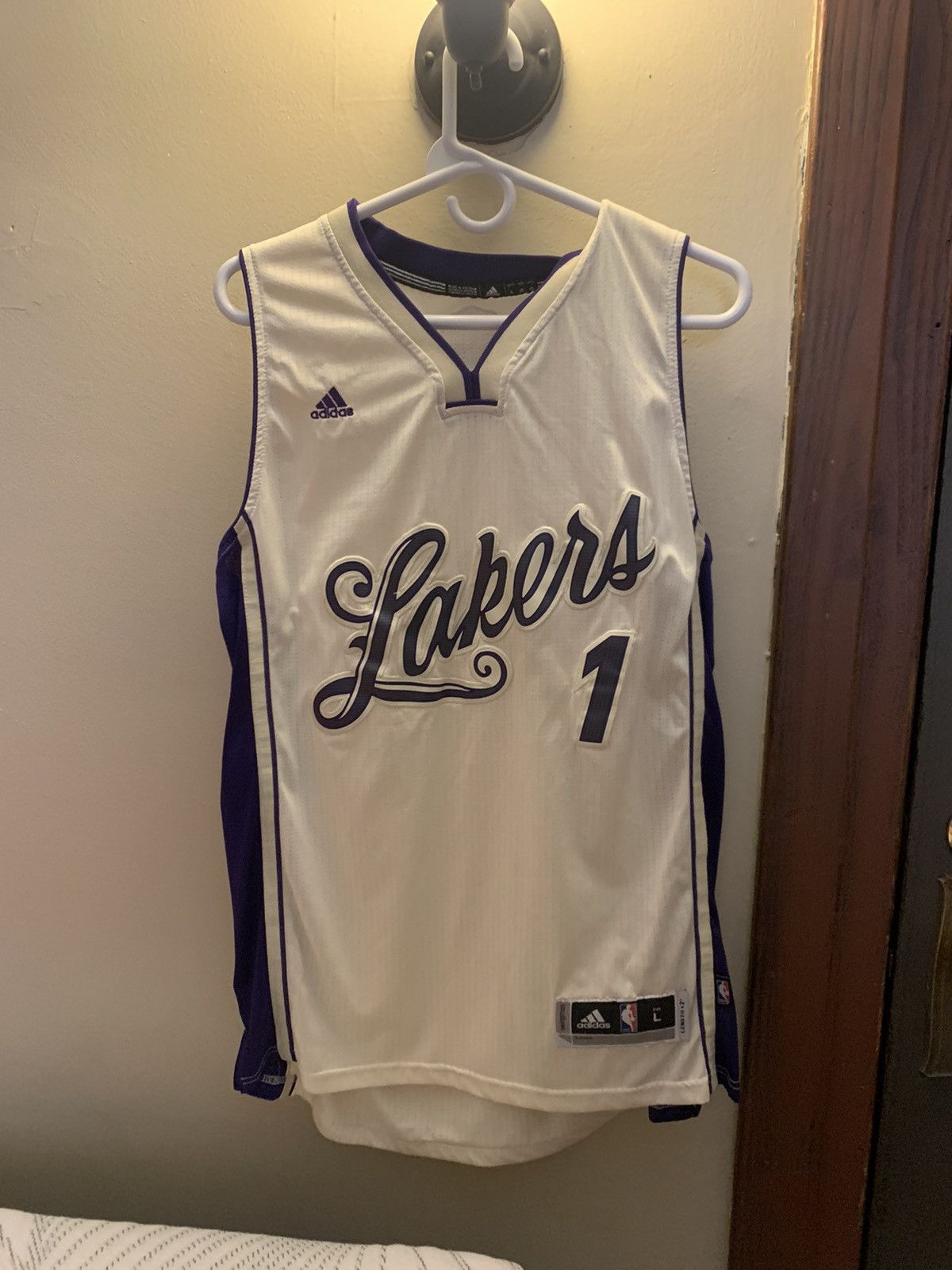 D angelo russell christmas jersey hotsell