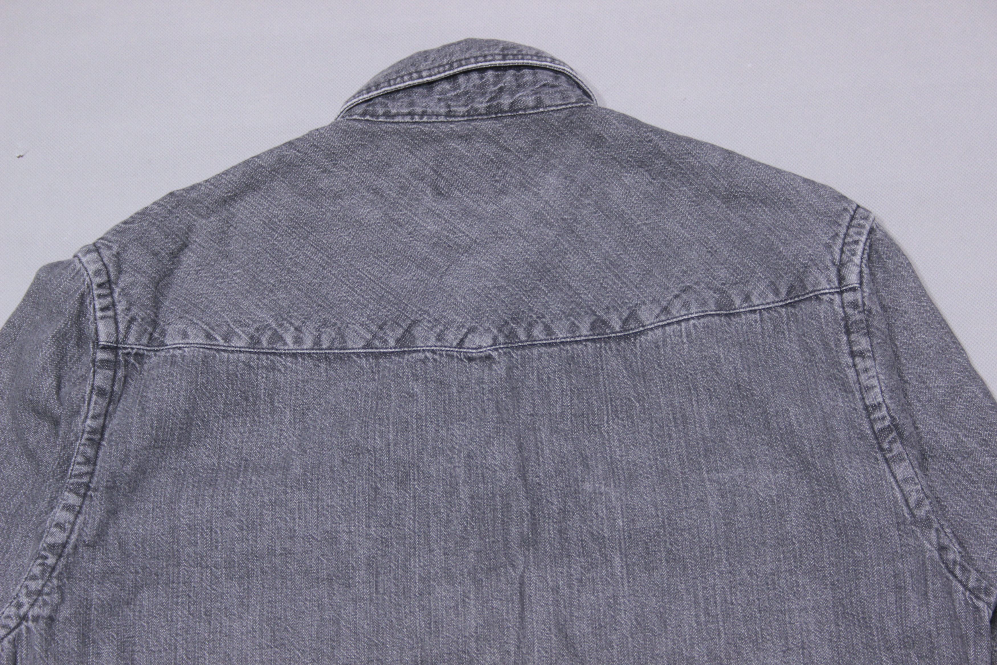 Acne Studios Saddle AW/2009 Denim Grey Shirt Size US M / EU 48-50 / 2 - 4 Thumbnail