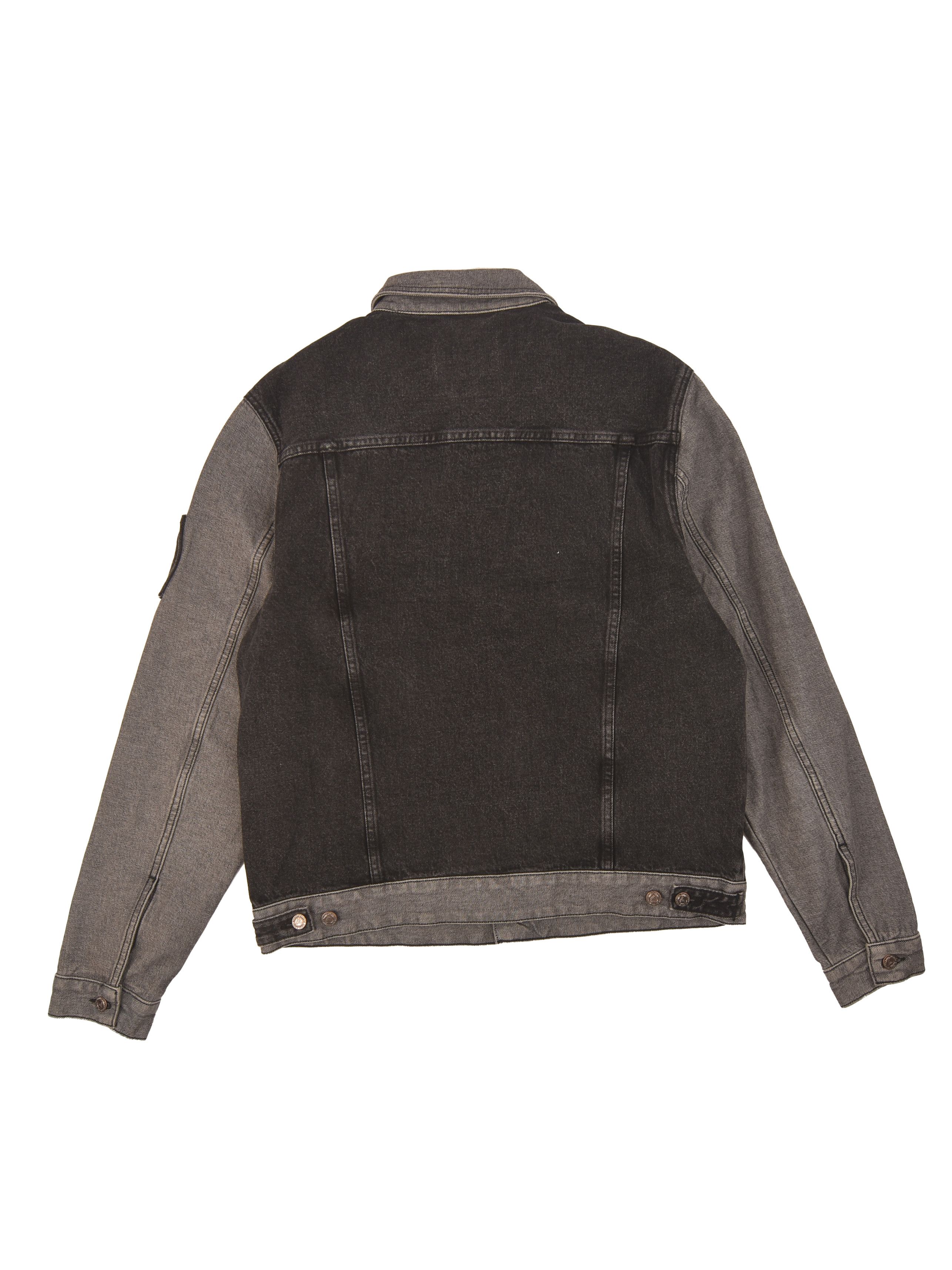 Guess Black Denim Jacket Size US XL / EU 56 / 4 - 2 Thumbnail