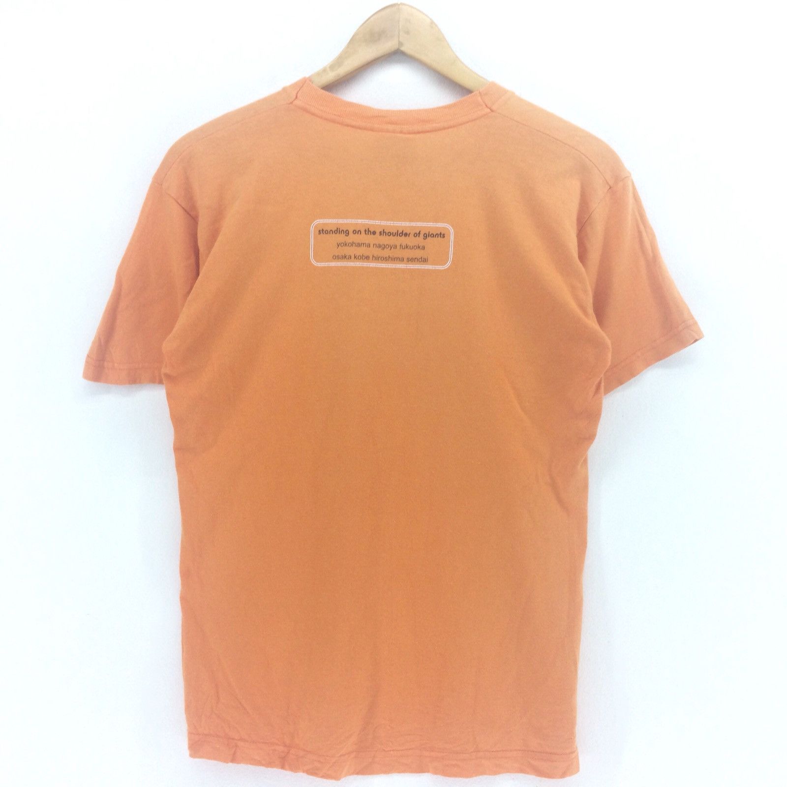 Band Tees × Vintage Vintage Oasis Standing On The Shoulder Of Giant T-shirt Size US M / EU 48-50 / 2 - 2 Thumbnail
