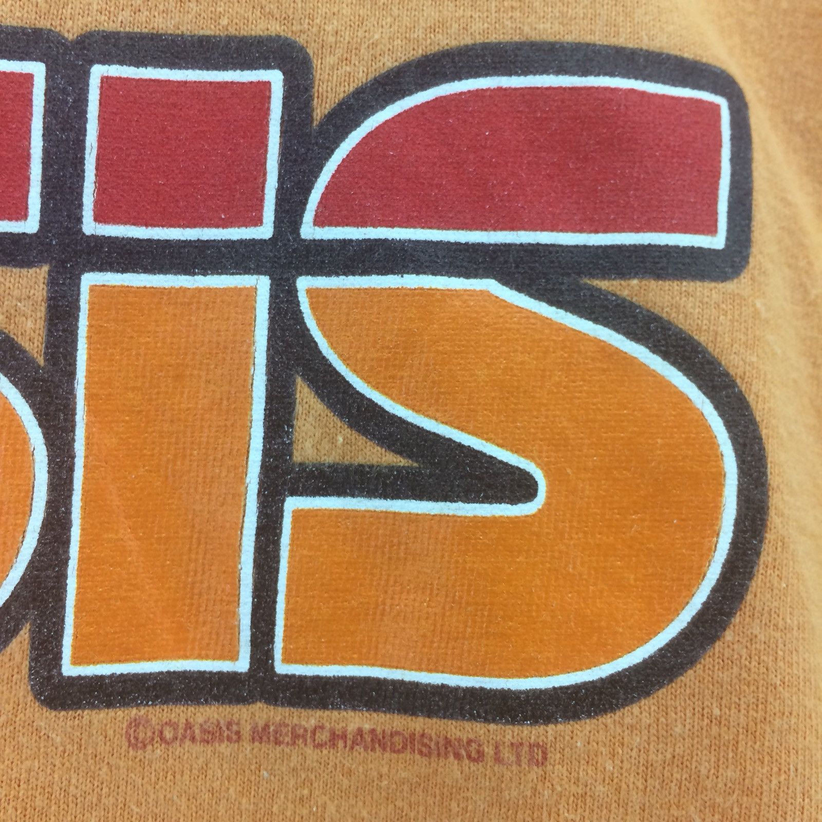 Band Tees × Vintage Vintage Oasis Standing On The Shoulder Of Giant T-shirt Size US M / EU 48-50 / 2 - 3 Thumbnail