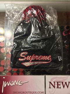 Supreme new era on sale snake script beanie