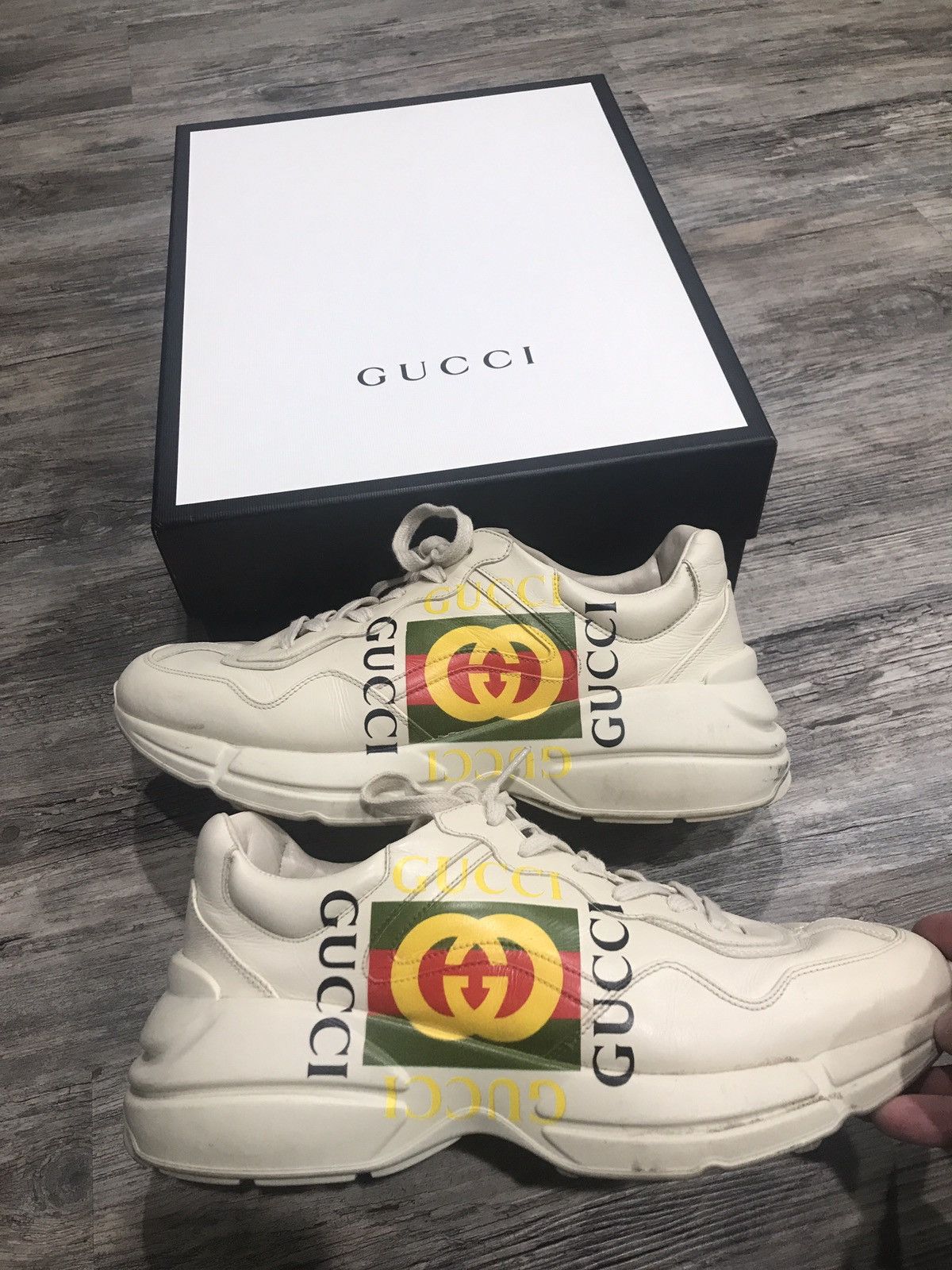 Gucci Gucci Rython “logo” | Grailed