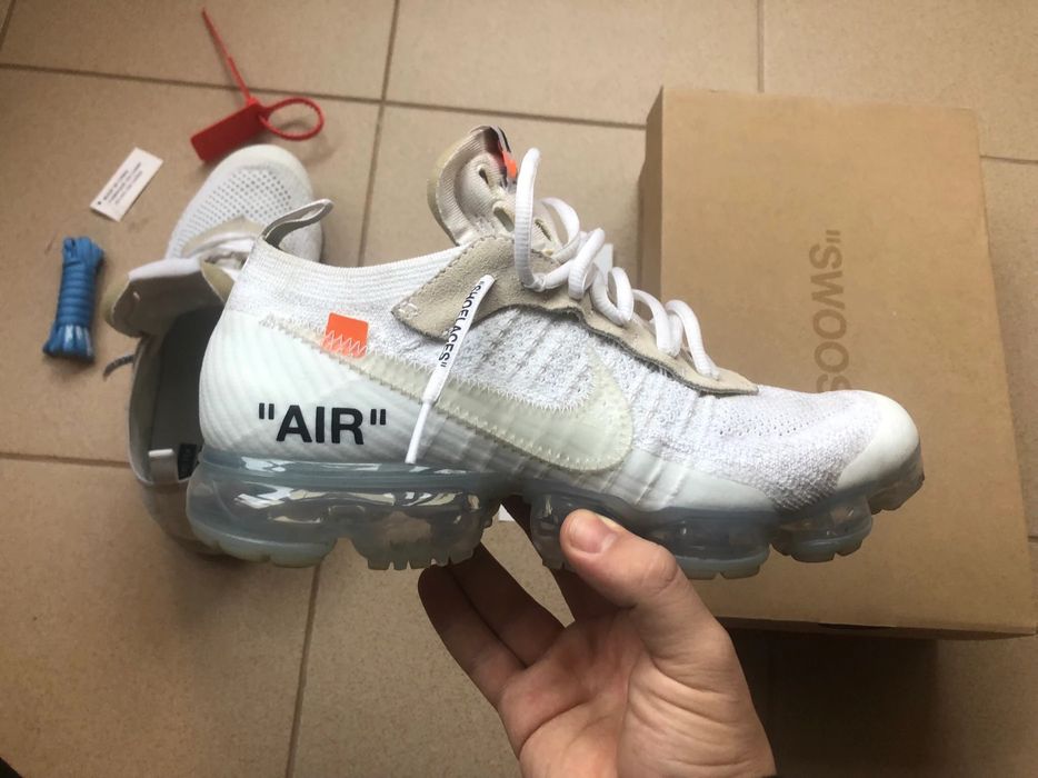 Vapormax off outlet white grailed