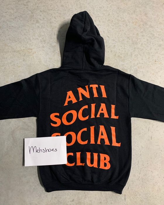 Undefeated ASSC x Undefeated Black Paranoid Hoodie Grailed