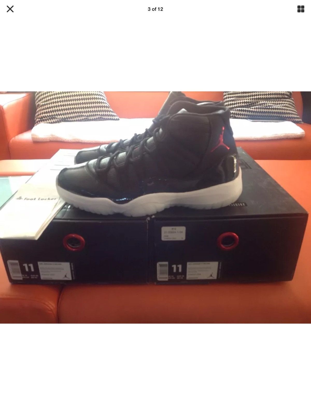 Nike Jordan 11 72-10 Size US 10.5 / EU 43-44 - 1 Thumbnail