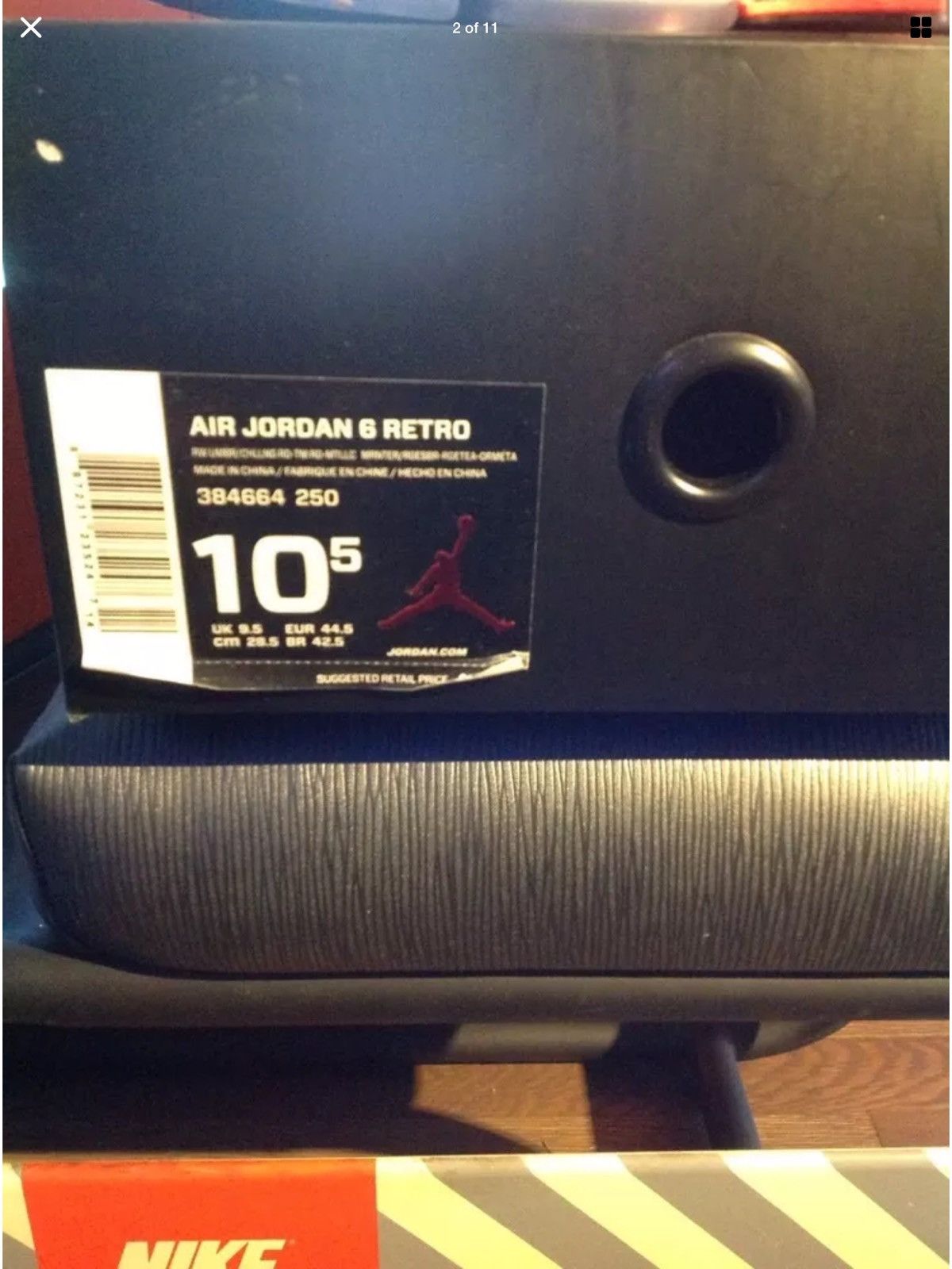 Nike AIR JORDAN 6 Cigar Size US 10.5 / EU 43-44 - 2 Thumbnail