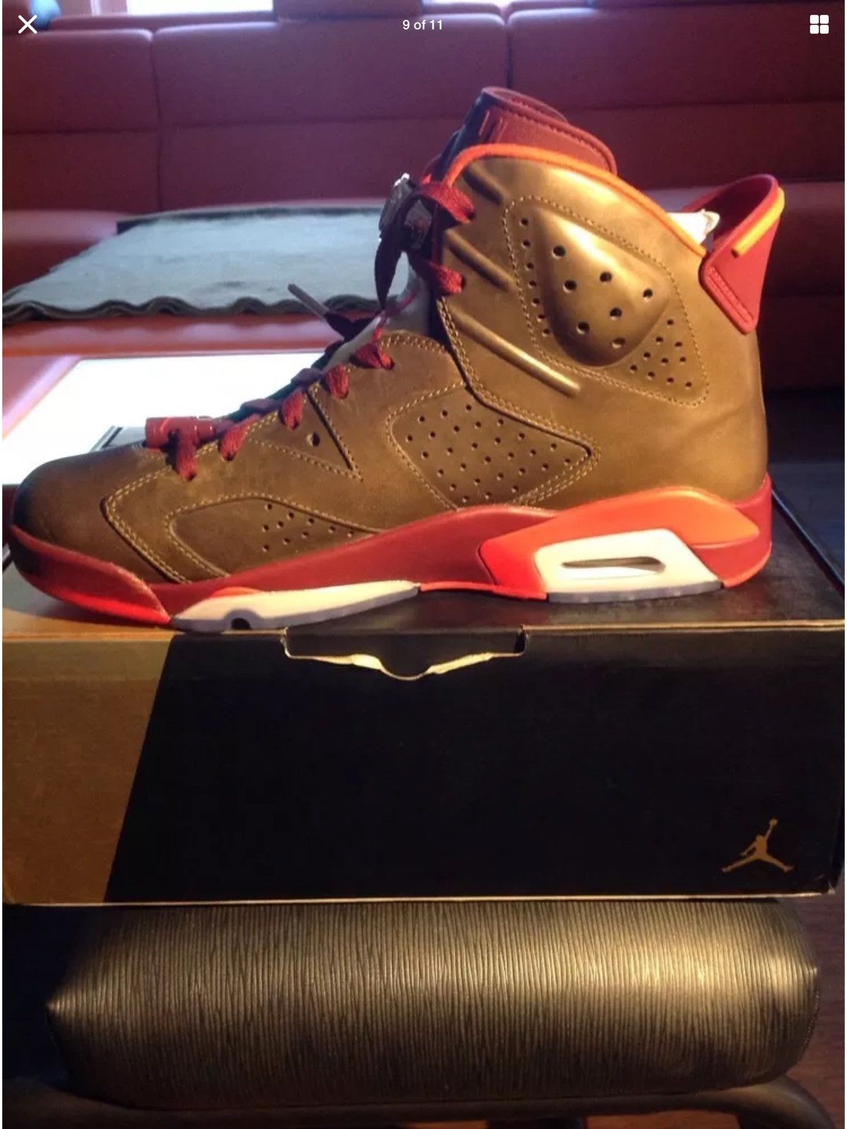 Nike AIR JORDAN 6 Cigar Size US 10.5 / EU 43-44 - 7 Thumbnail