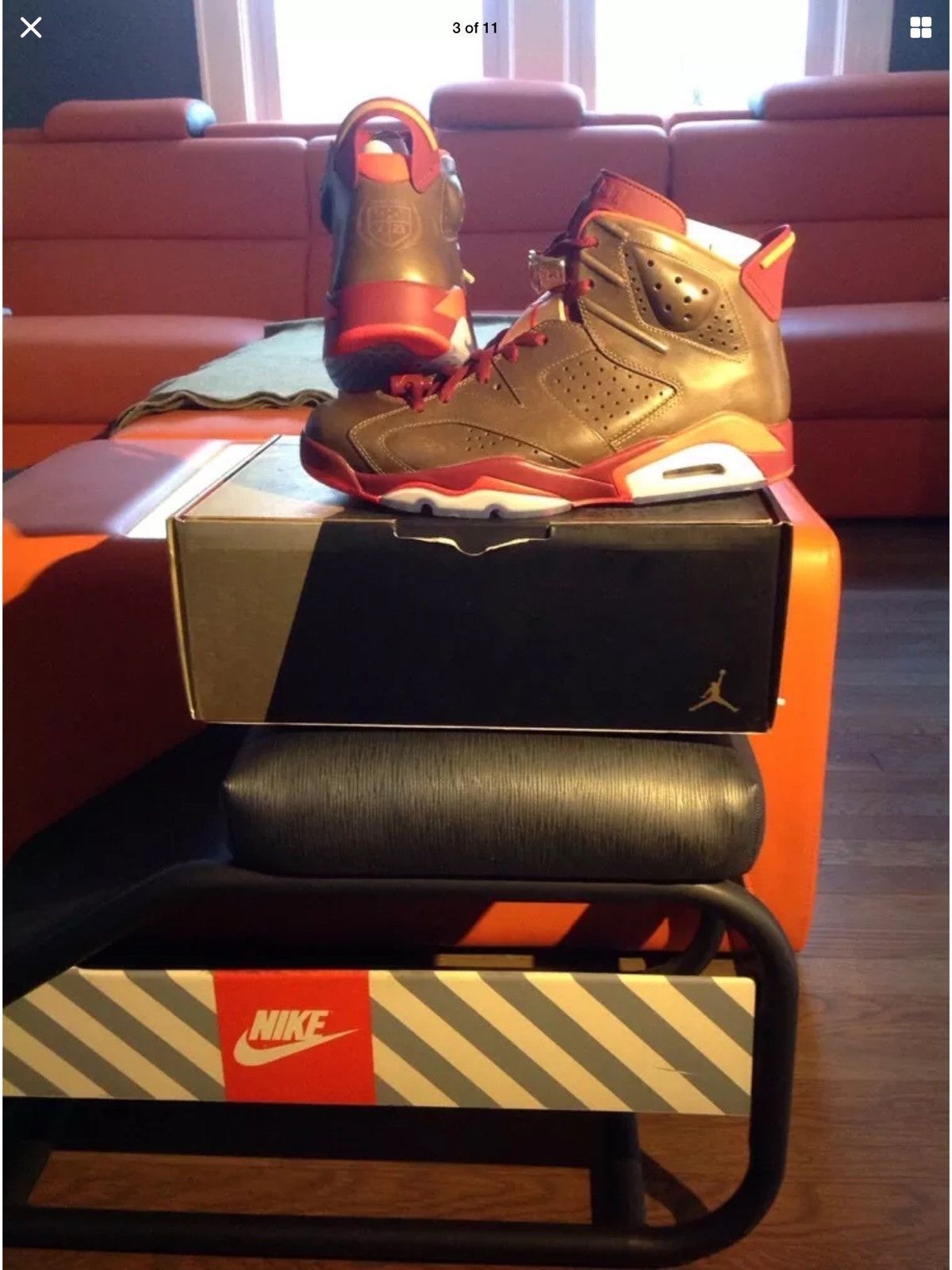 Nike AIR JORDAN 6 Cigar Size US 10.5 / EU 43-44 - 1 Thumbnail