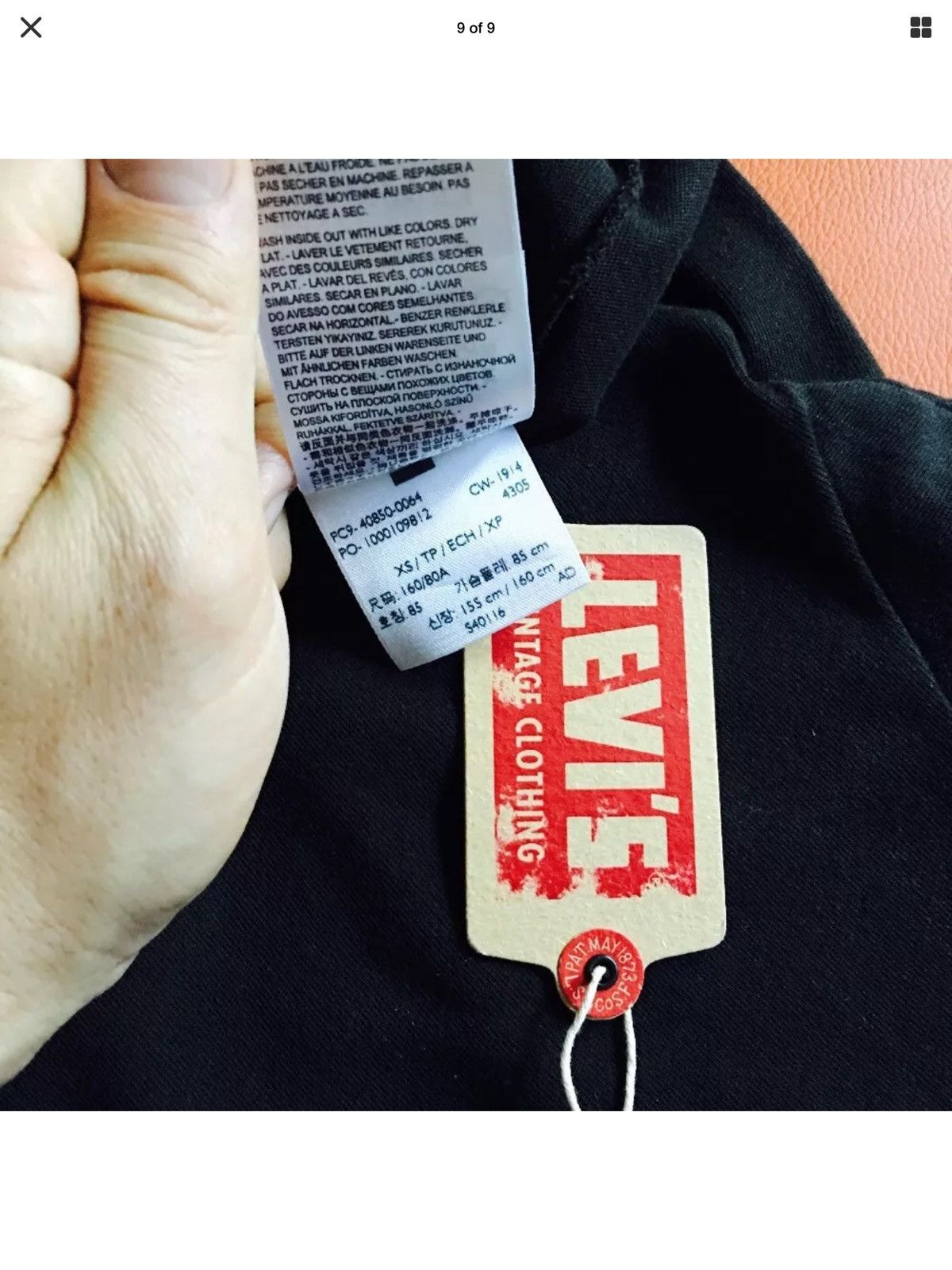 Levi's Vintage Clothing 1950's Size US S / EU 44-46 / 1 - 9 Thumbnail