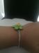 Handmade Green Turquoise Flower Bracelet with Yellow Bead Size ONE SIZE - 4 Thumbnail