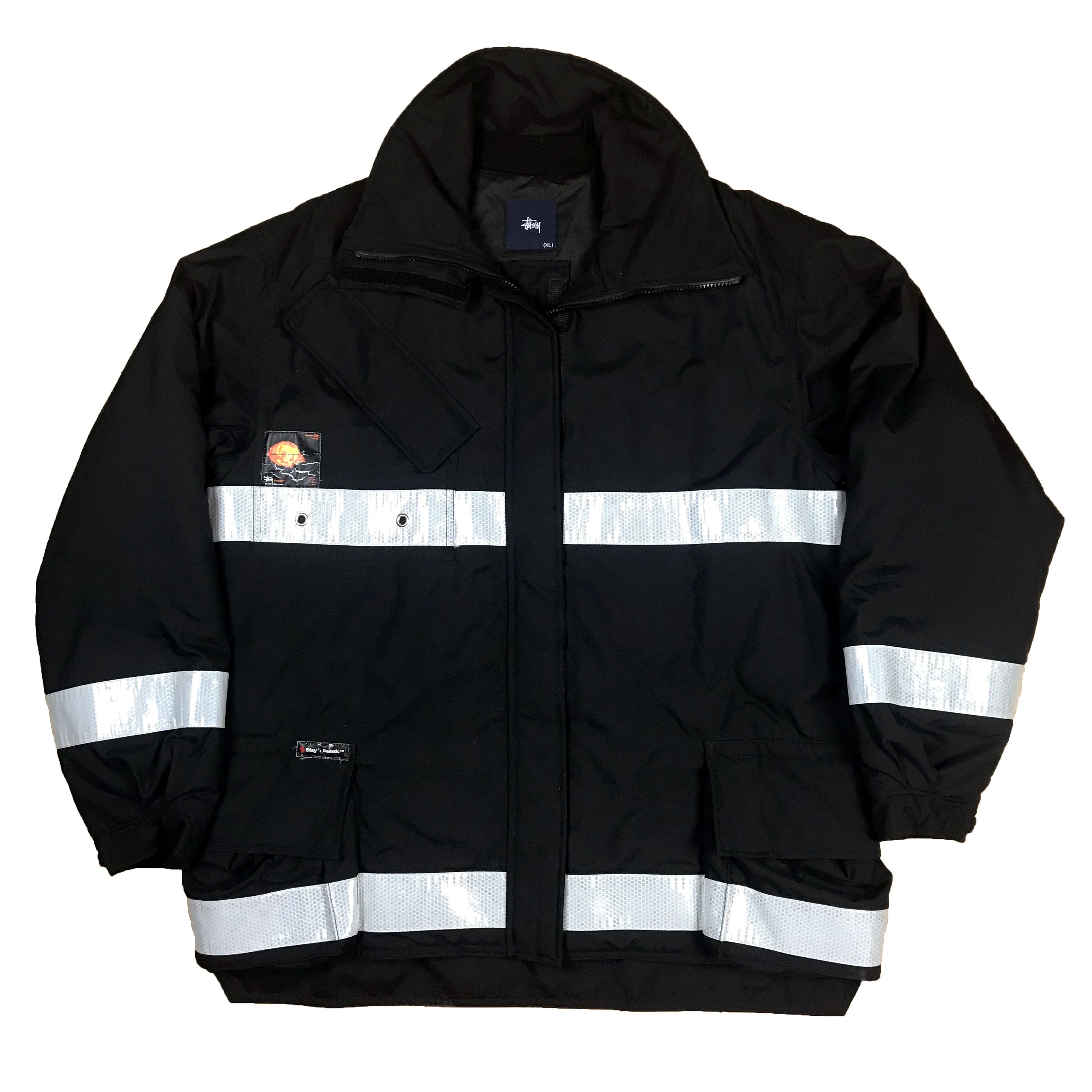 Stussy × Wtaps Early 00s Stussy x Wtaps Fireman Jacket | Grailed