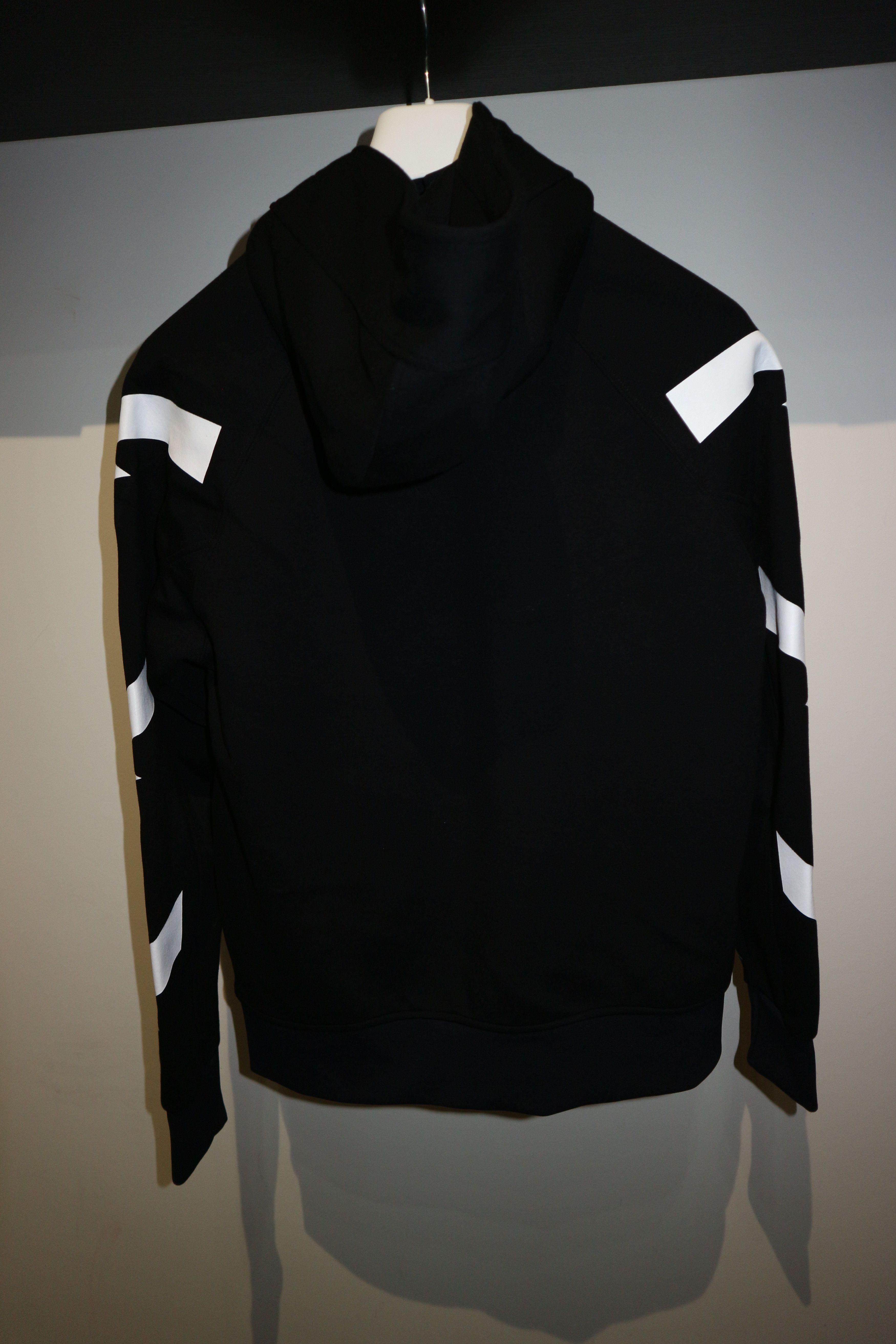 Neil Barrett lightning bolt print zip hoodie Size US XXS / EU 40 - 10 Thumbnail