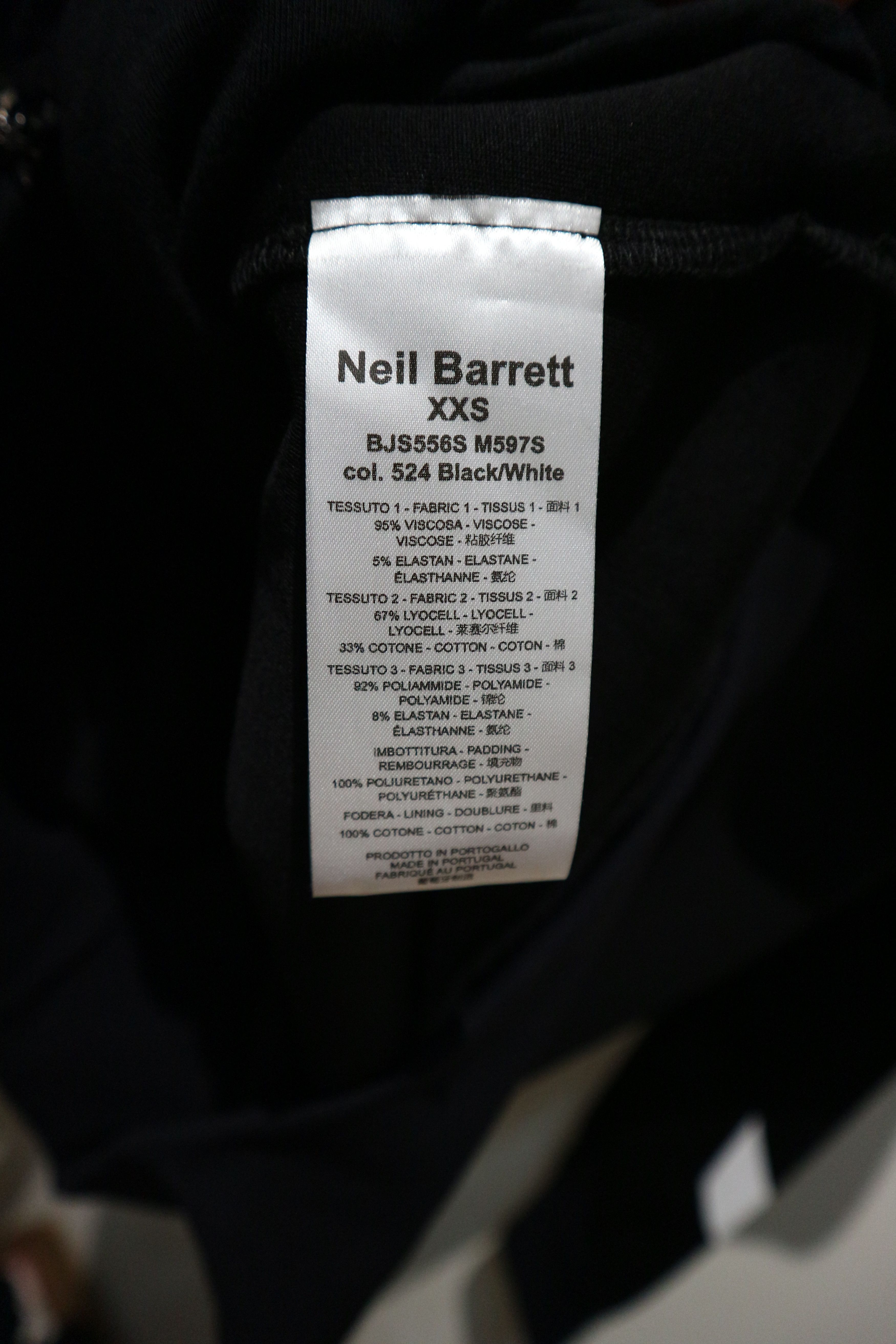 Neil Barrett lightning bolt print zip hoodie Size US XXS / EU 40 - 11 Thumbnail