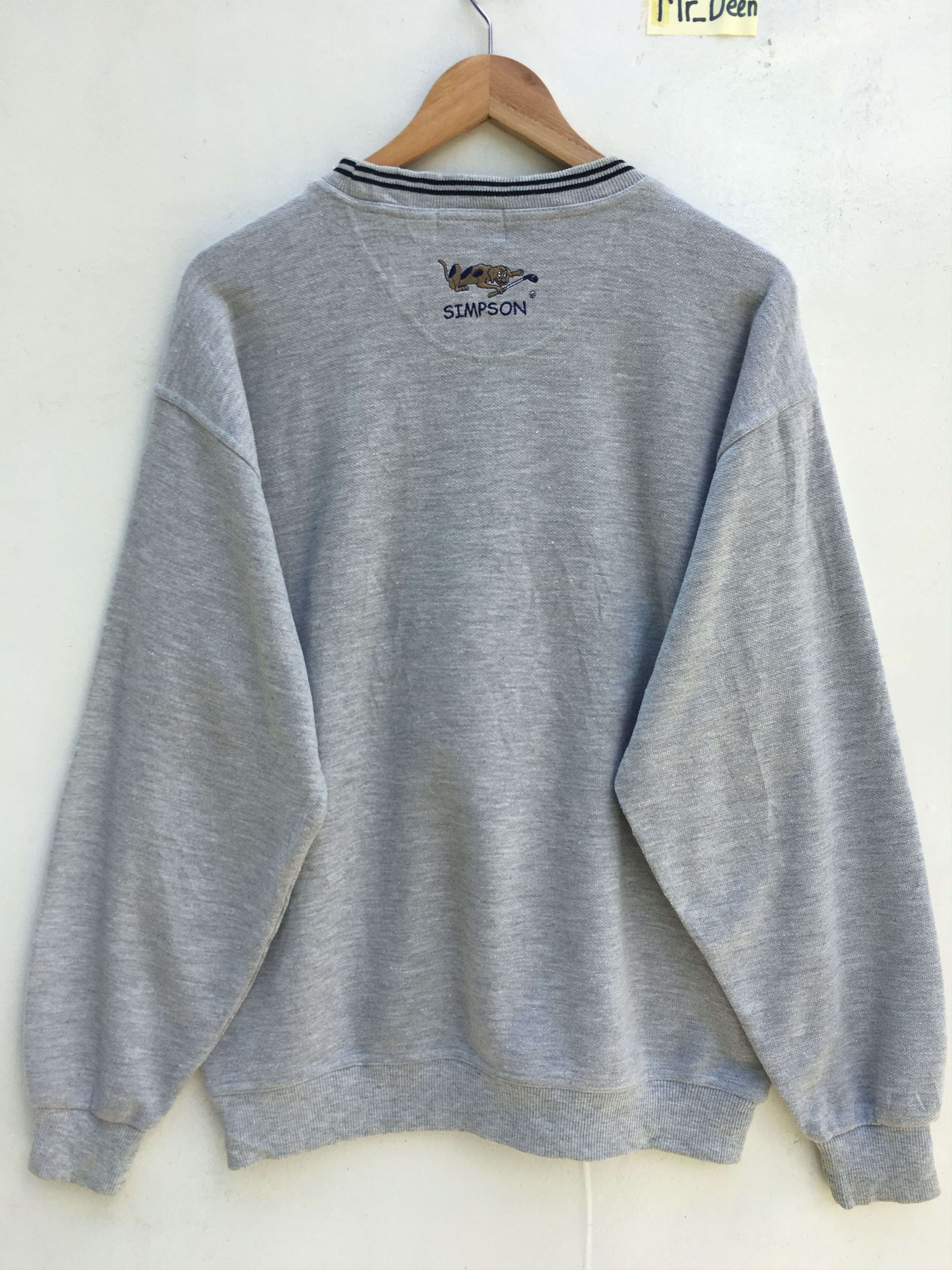 The Simpsons Vintage 1990 The Simpson’s Bart Simpson Sweatshirt Campus Size US L / EU 52-54 / 3 - 6 Thumbnail