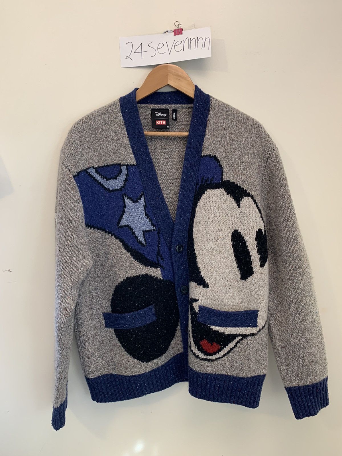 Disney × Kith KITH X DISNEY 40S KNIT CARDIGAN | Grailed