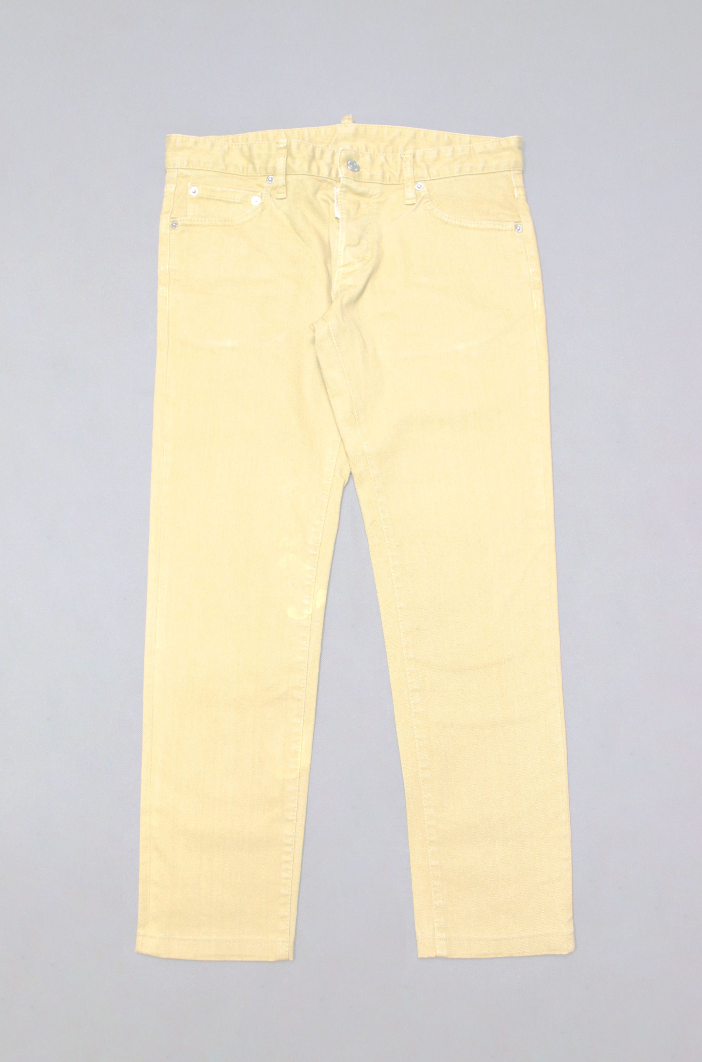 Dsquared2 Logo Sand Cropped Slim Jeans Size US 32 / EU 48 - 1 Thumbnail