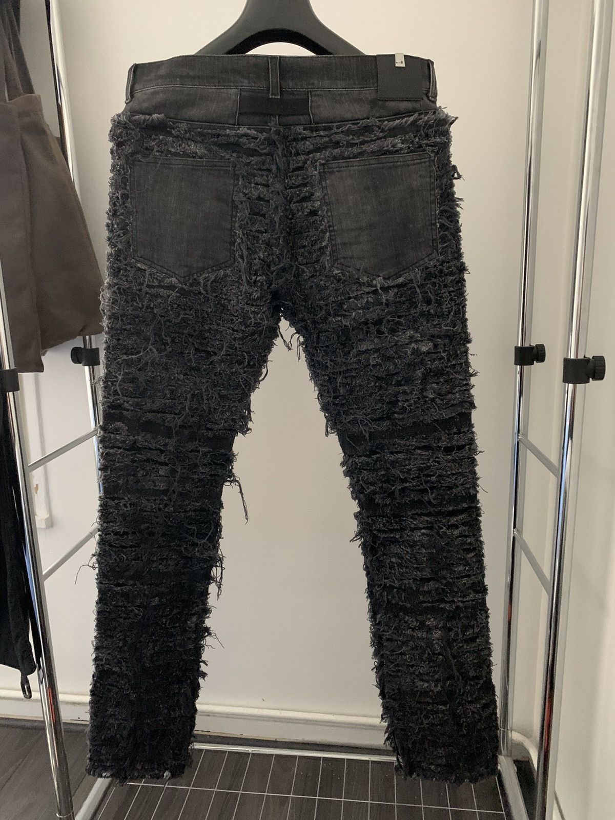 Alyx Blackmeans Distressed denim Jeans Size US 32 / EU 48 - 2 Thumbnail