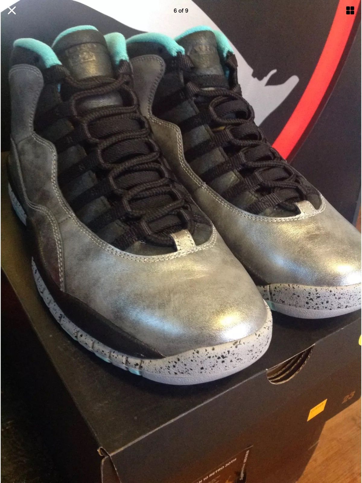 Nike AIR JORDAN 10 Lady Liberty Size US 9.5 / EU 42-43 - 6 Thumbnail