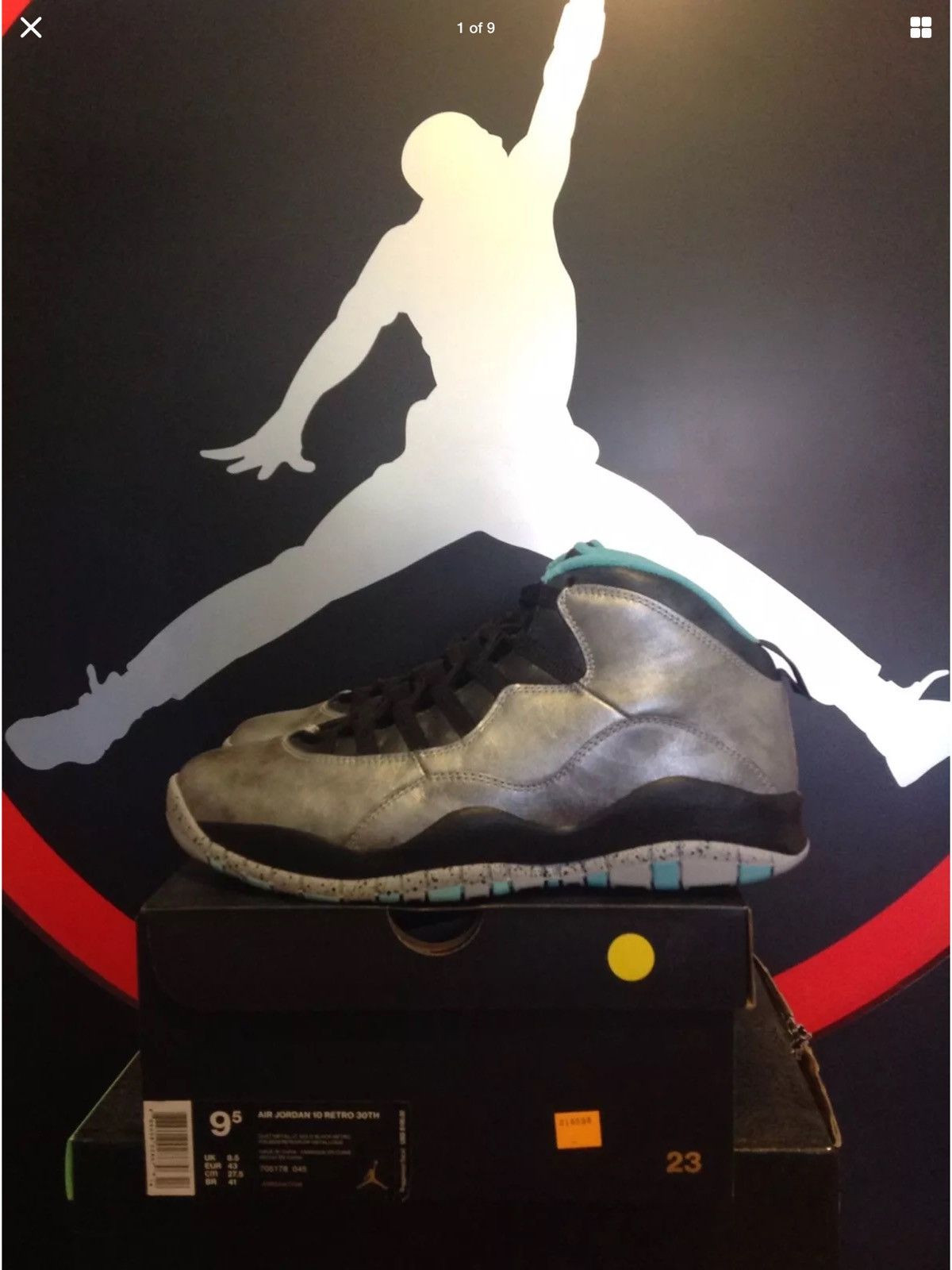 Nike AIR JORDAN 10 Lady Liberty Size US 9.5 / EU 42-43 - 1 Thumbnail