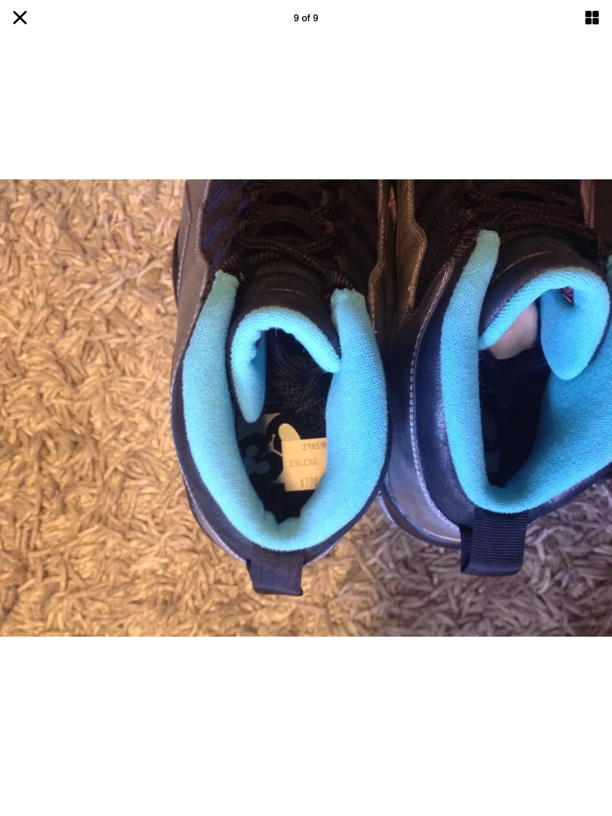 Nike AIR JORDAN 10 Lady Liberty Size US 9.5 / EU 42-43 - 9 Thumbnail