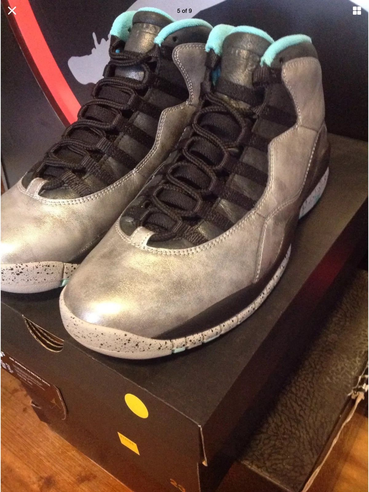 Nike AIR JORDAN 10 Lady Liberty Size US 9.5 / EU 42-43 - 7 Thumbnail