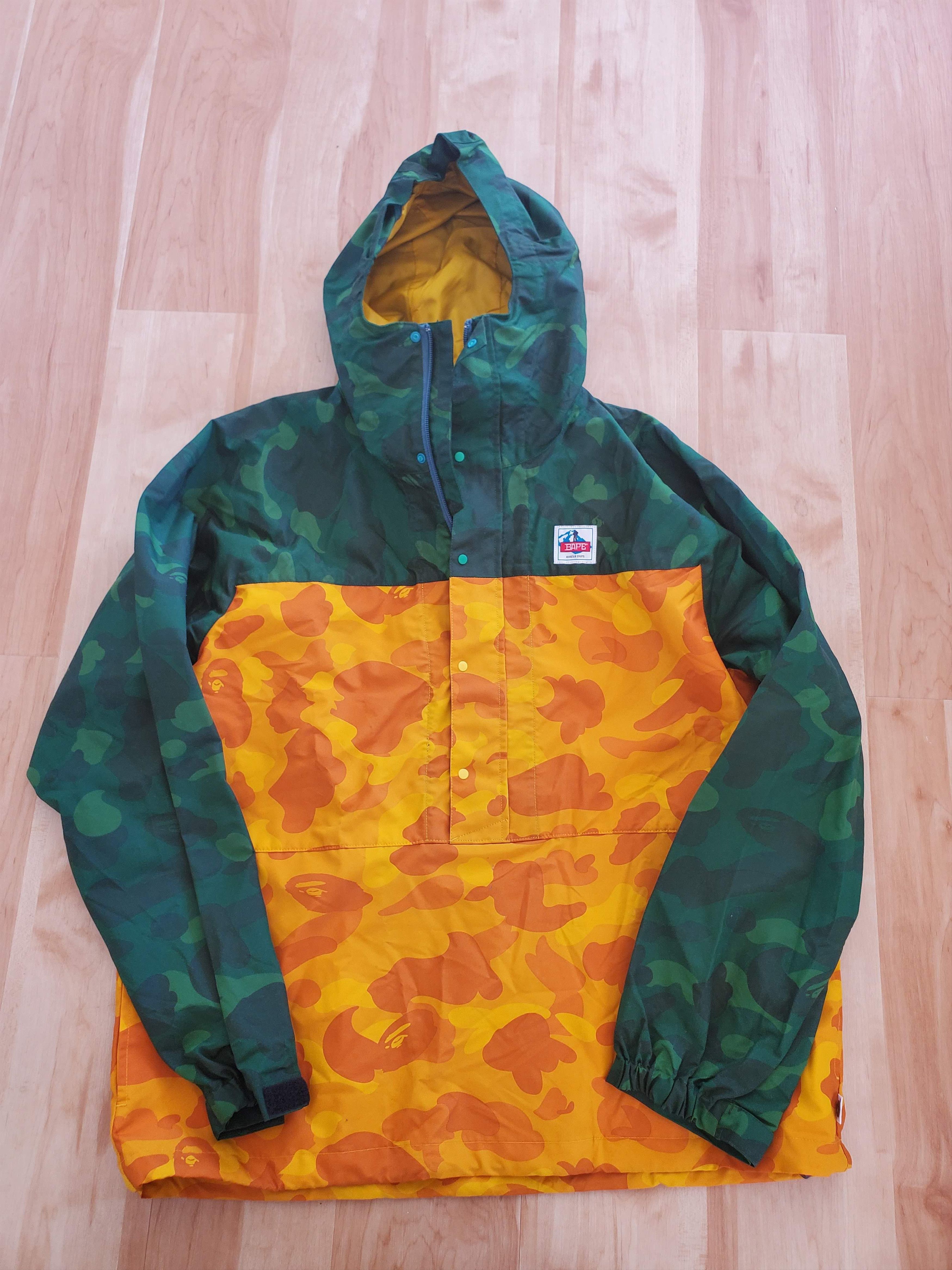 Bape Camo bape mountain sports jacket Grailed