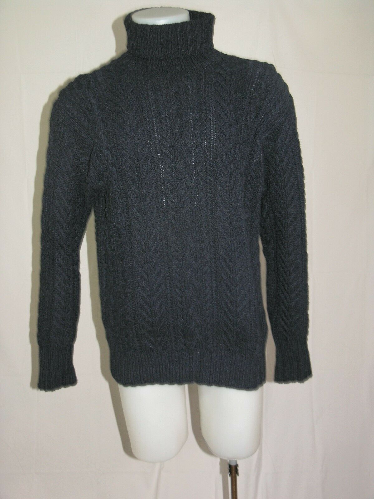 Vintage Cable Knit Nautical Hand Knit Sweater Size L Tops