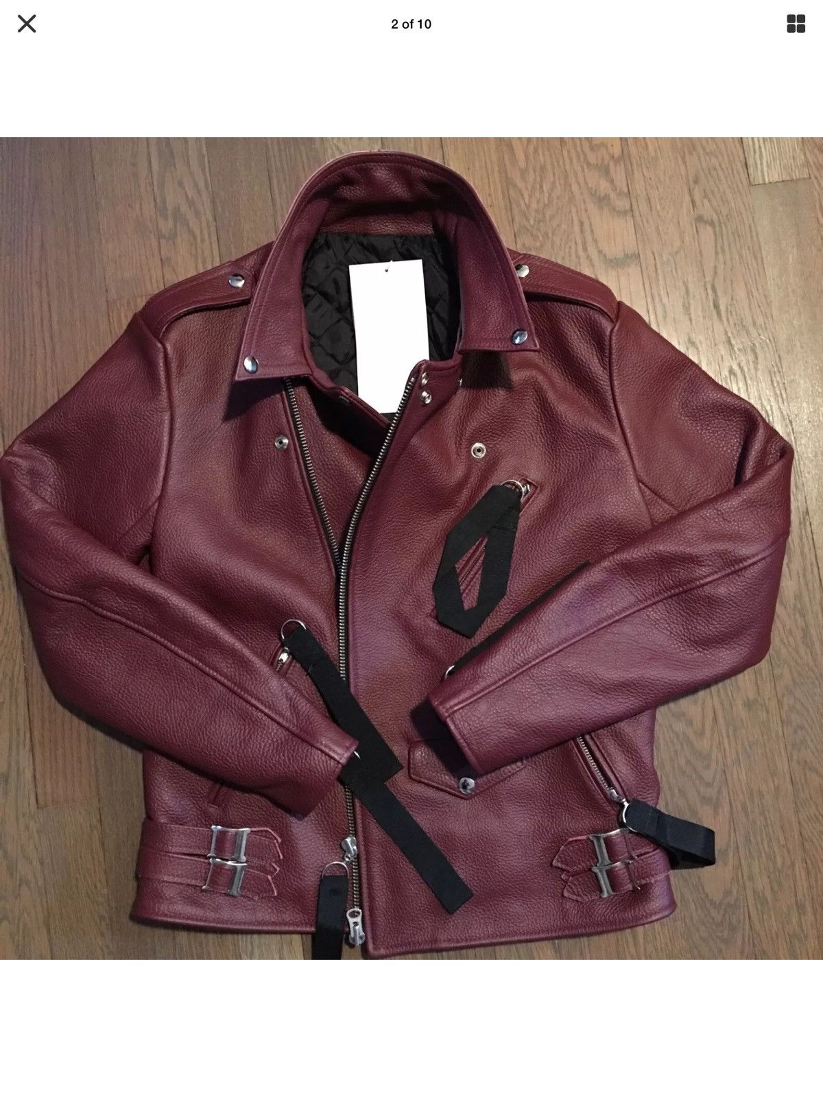 Matthew Miller Tyler Motorcycle/Biker Jacket Size US L / EU 52-54 / 3 - 2 Thumbnail