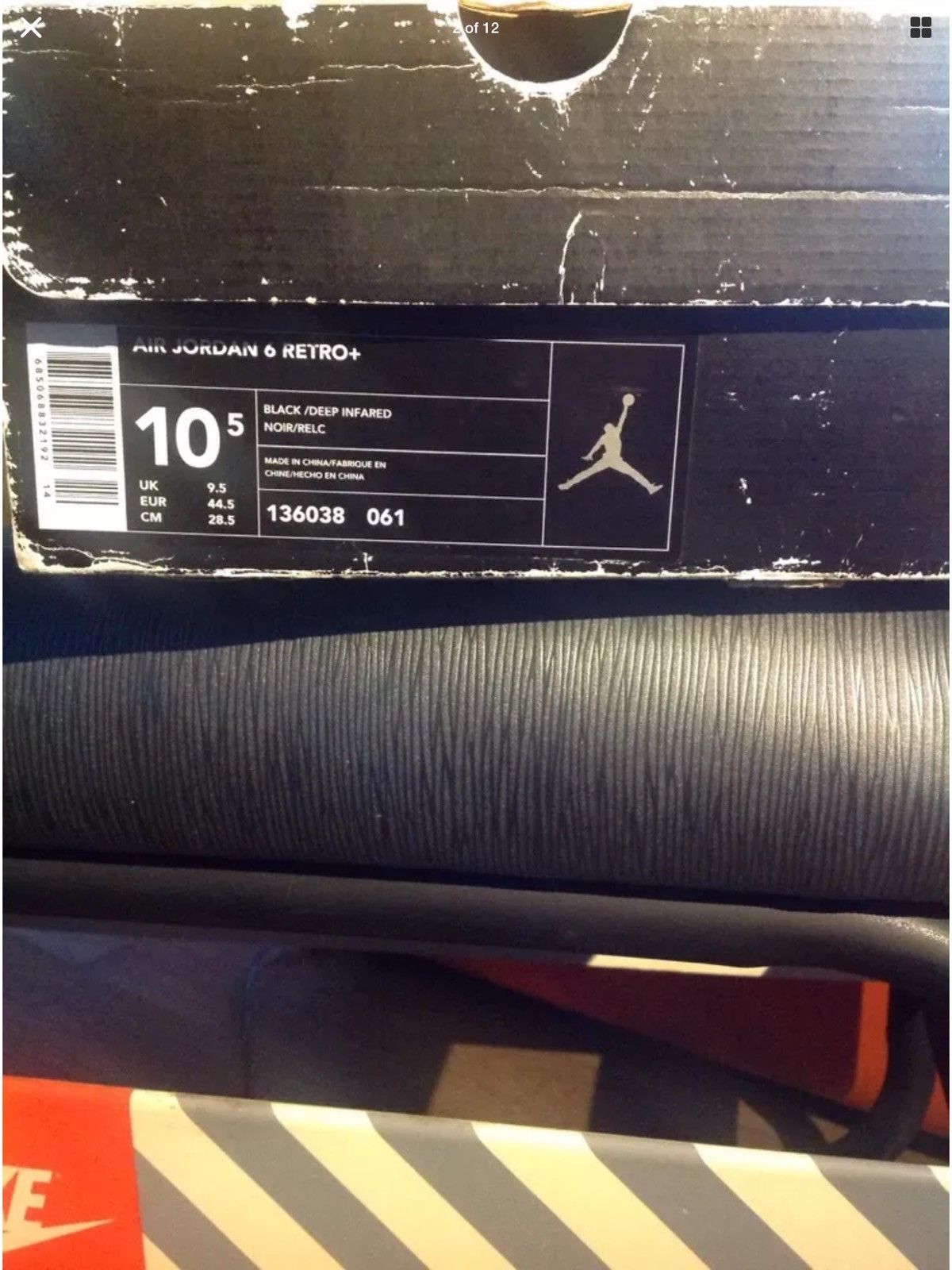 Nike AIR JORDAN 6 OG 2000 Nike Air Size US 10.5 / EU 43-44 - 2 Thumbnail