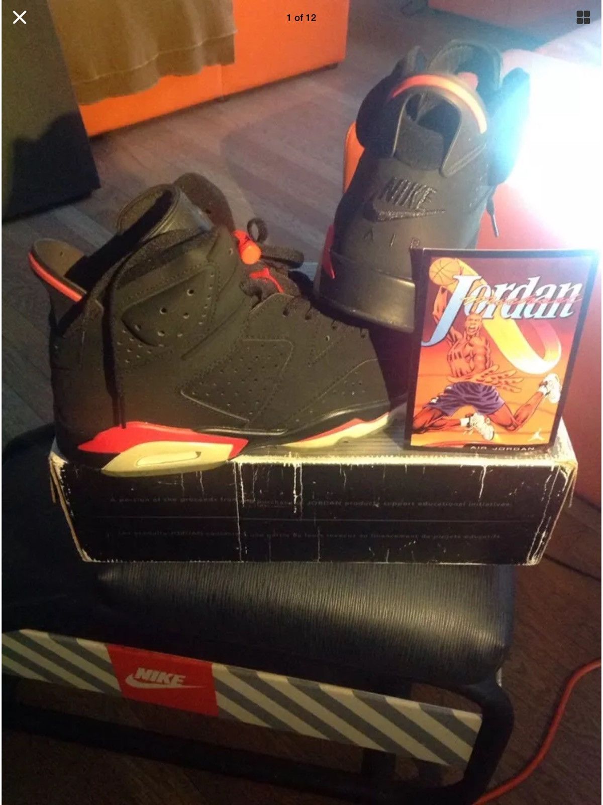 Nike AIR JORDAN 6 OG 2000 Nike Air Size US 10.5 / EU 43-44 - 1 Thumbnail