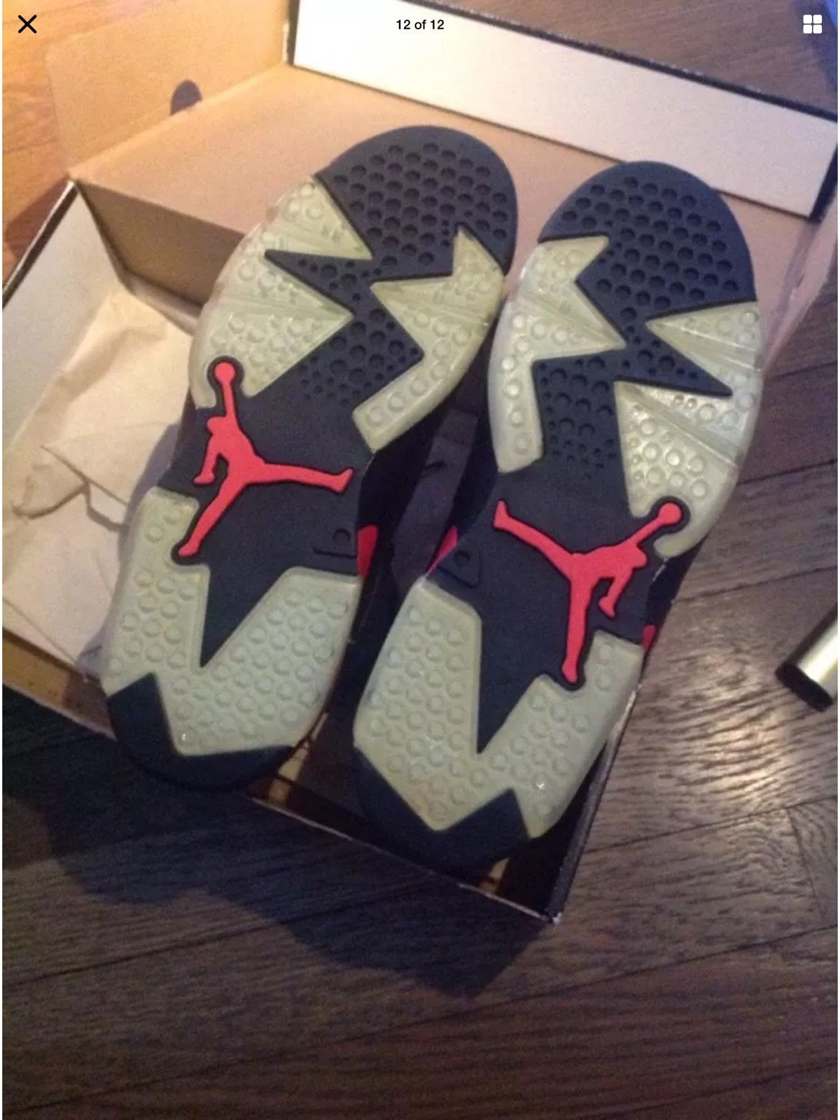 Nike AIR JORDAN 6 OG 2000 Nike Air Size US 10.5 / EU 43-44 - 12 Thumbnail