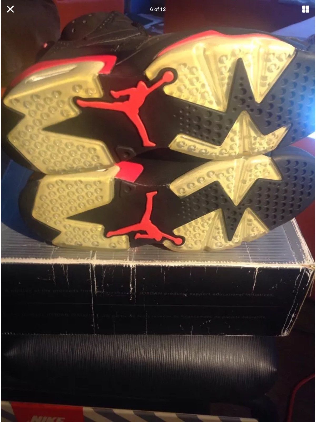 Nike AIR JORDAN 6 OG 2000 Nike Air Size US 10.5 / EU 43-44 - 6 Thumbnail