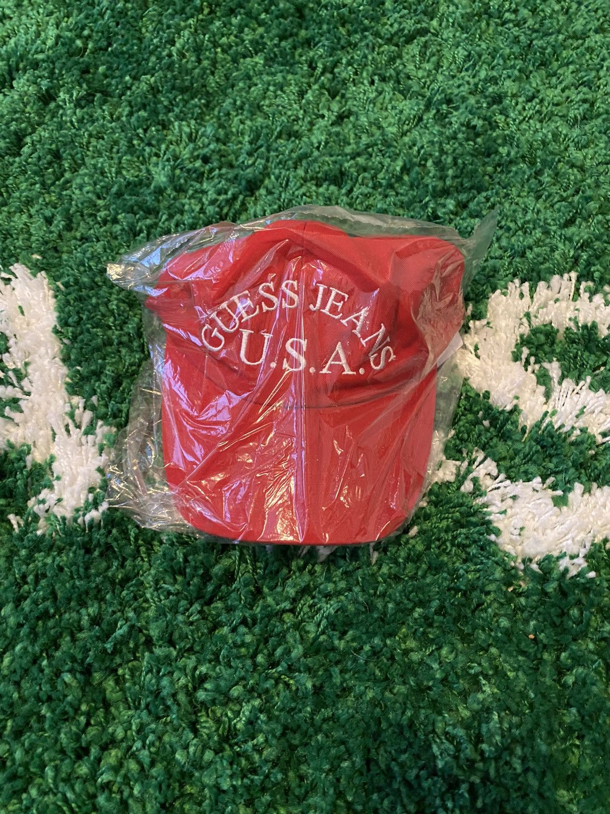Guess Guess Logo Adjustable Hat Size ONE SIZE - 1 Preview