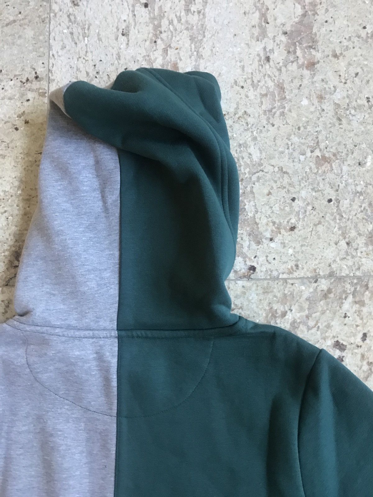Kappa Kappa x Kontroll Green, Grey Contrast Hoodie Size US S / EU 44-46 / 1 - 17 Thumbnail
