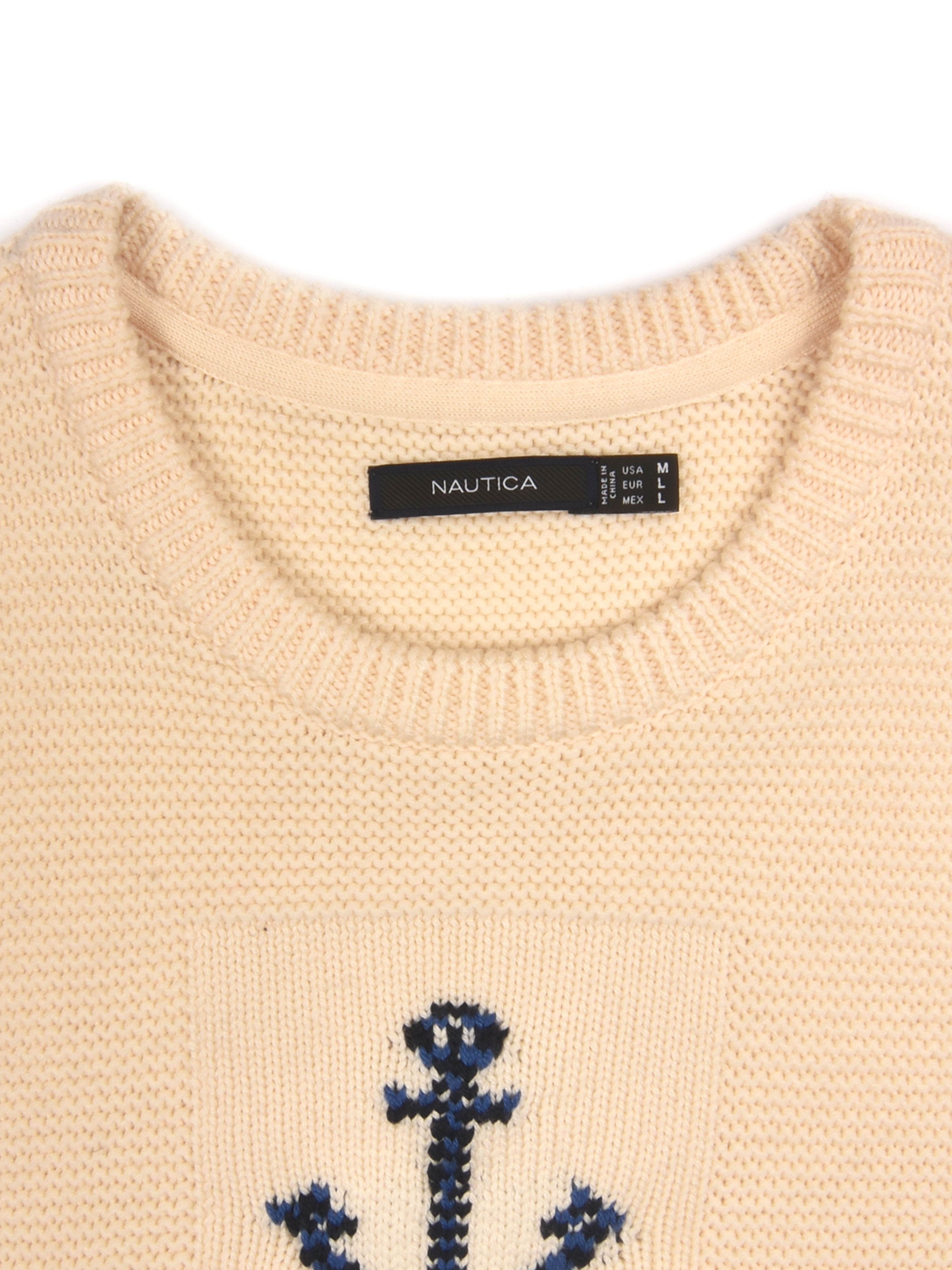 Nautica Anchor Sweater Size US M / EU 48-50 / 2 - 2 Thumbnail