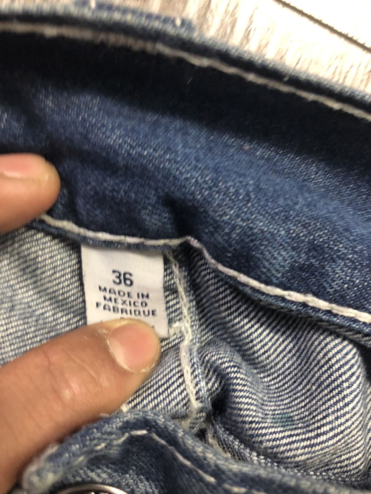 True Religion True Religion Skinny Denim Jeans Size US 36 / EU 52 - 4 Thumbnail