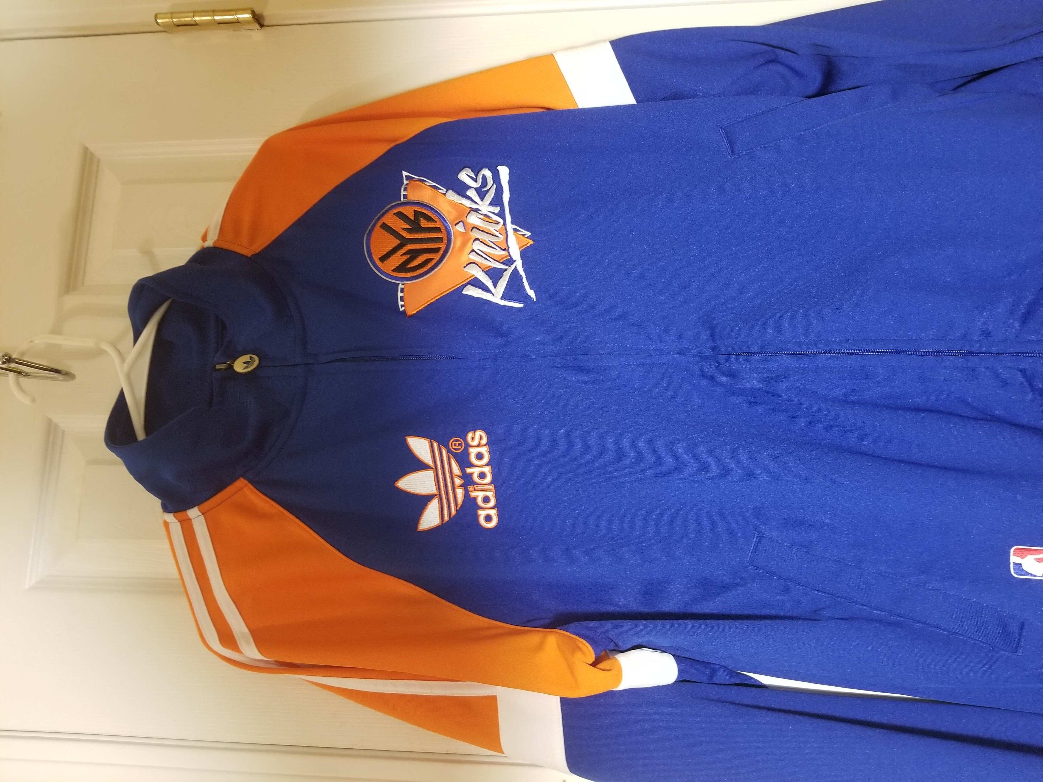 Adidas Adidas New York Knicks NBA Track Jacket Size US L / EU 52-54 / 3 - 8 Thumbnail