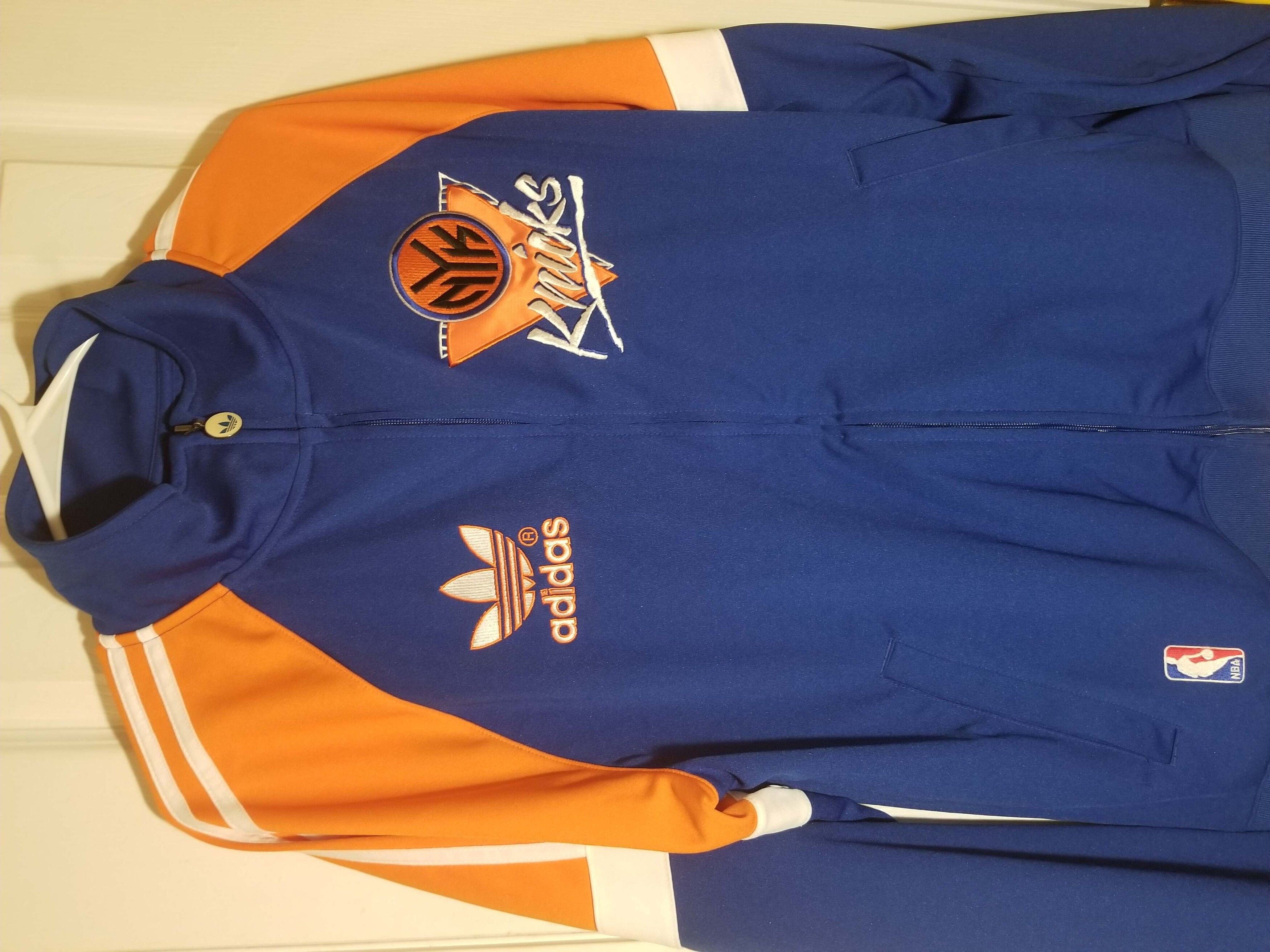 Adidas Adidas New York Knicks NBA Track Jacket Size US L / EU 52-54 / 3 - 7 Thumbnail