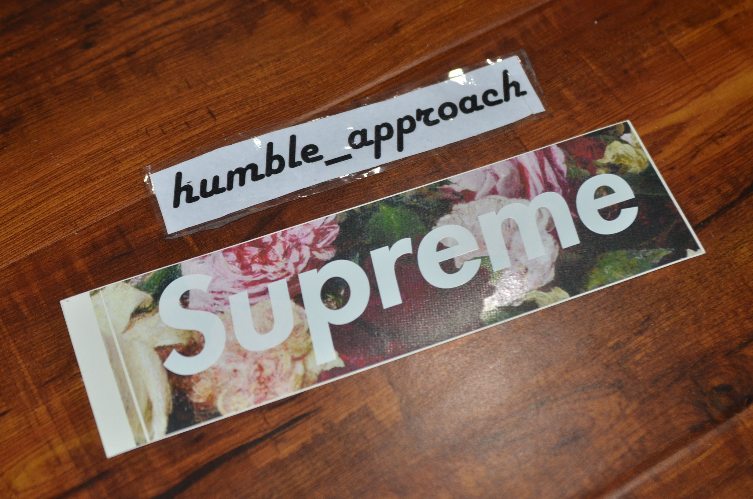 Supreme Power Corruption Lies Box orders Logo Sticker