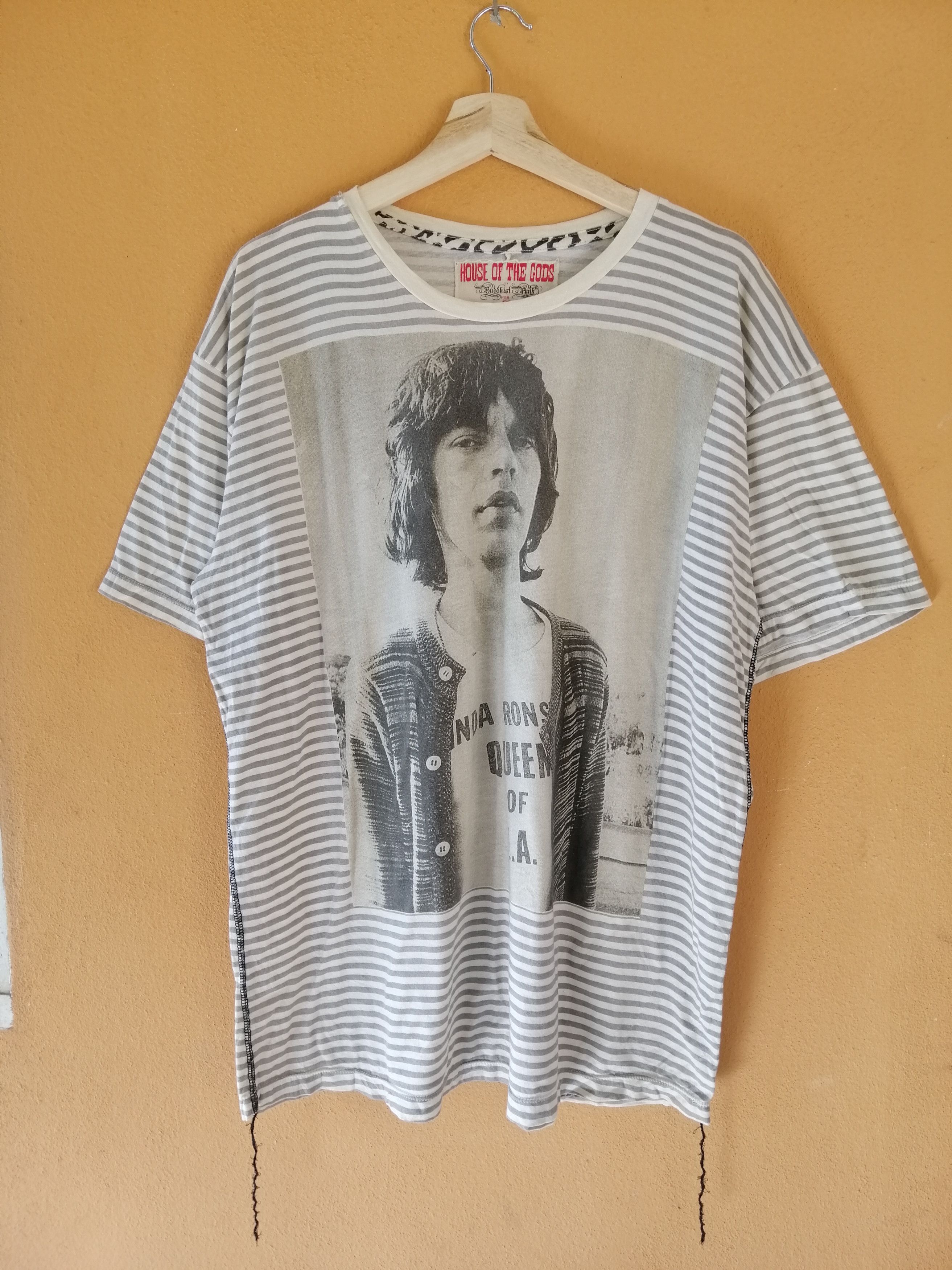 Band Tees × House Of The Gods × The Rolling Stones Buddhist Punk T 