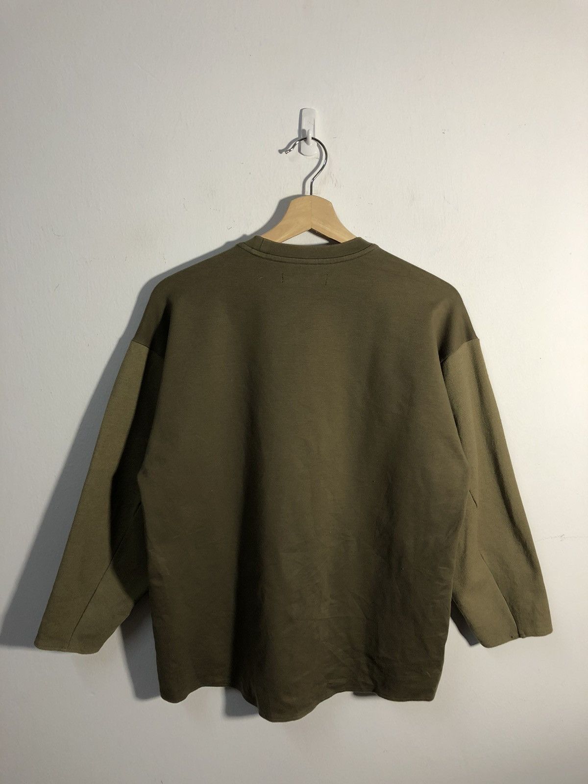 Urban Research Sweatshirt Army Green Color Menswear