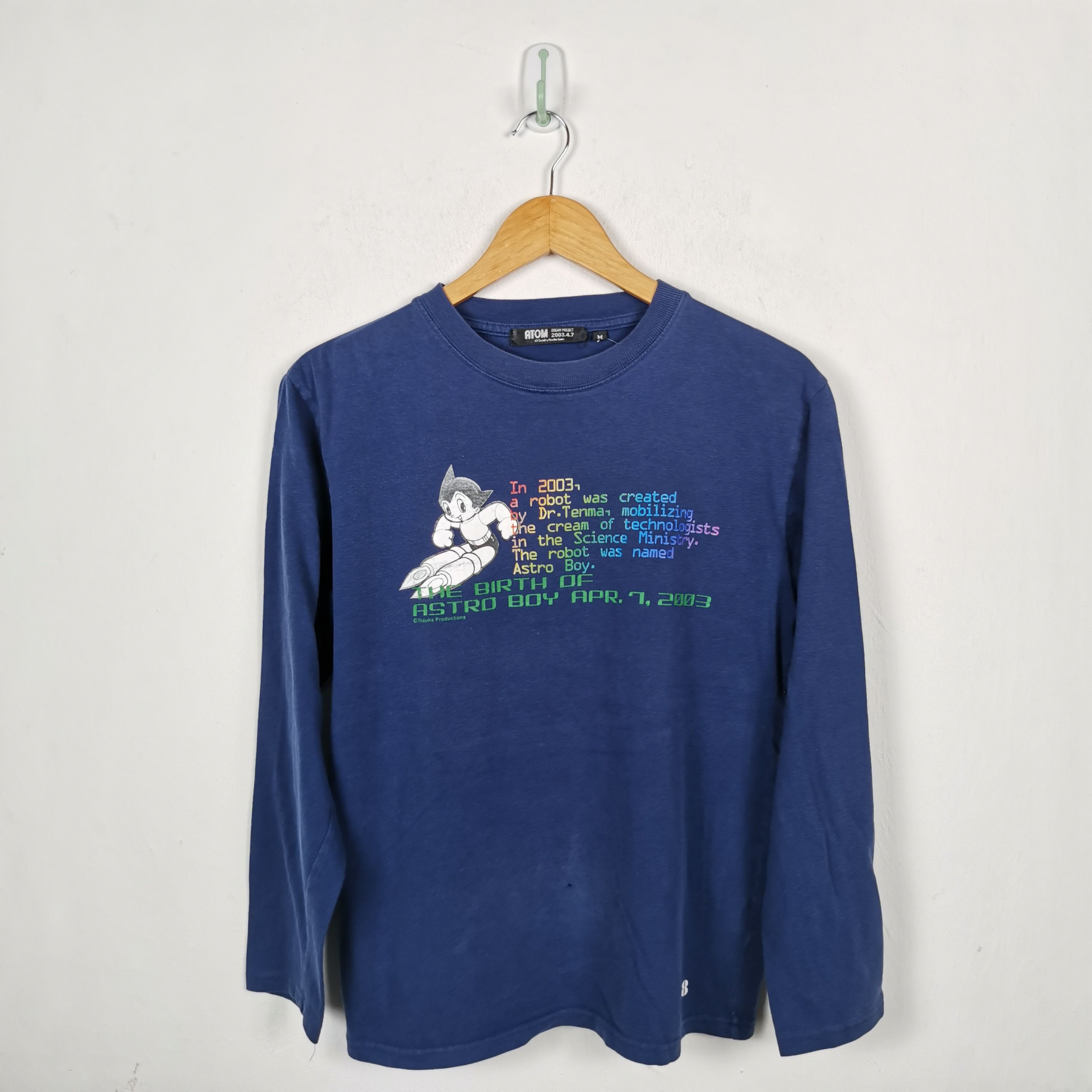 Vintage ATOM Astro Boy Japanese Brand Hentai Anime T-Shirt BS45876 | Grailed