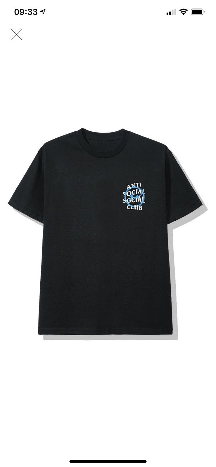 Anti Social Social Club Blue Bolt | Grailed