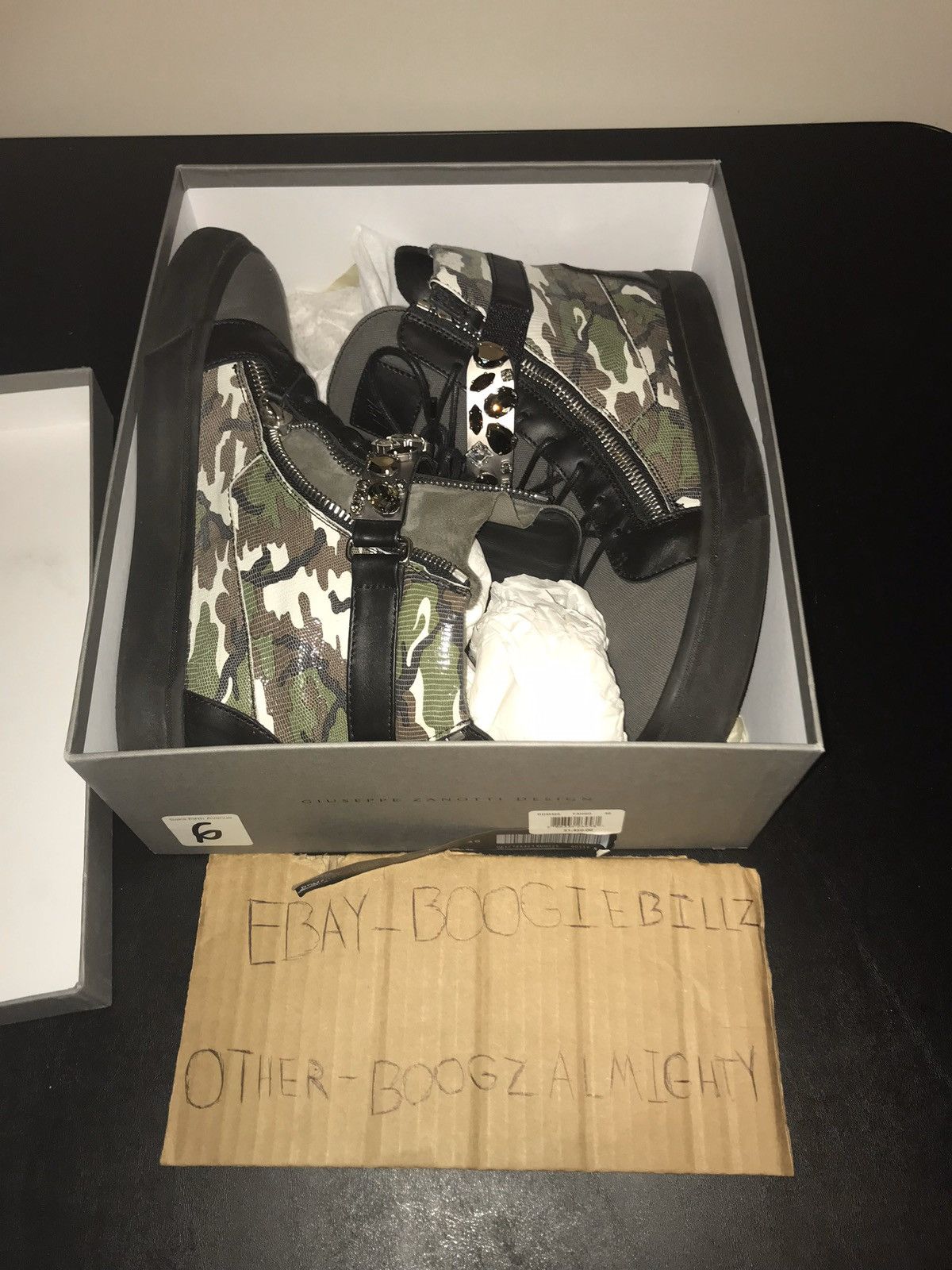 Giuseppe Zanotti Camo Jewel Giuseppe Size US 13 / EU 46 - 2 Thumbnail
