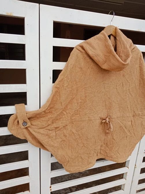 Japanese Brand Ank Ank Avant Garde Japanese Brand Rare Design Capes Size US L / EU 52-54 / 3 - 5 Thumbnail