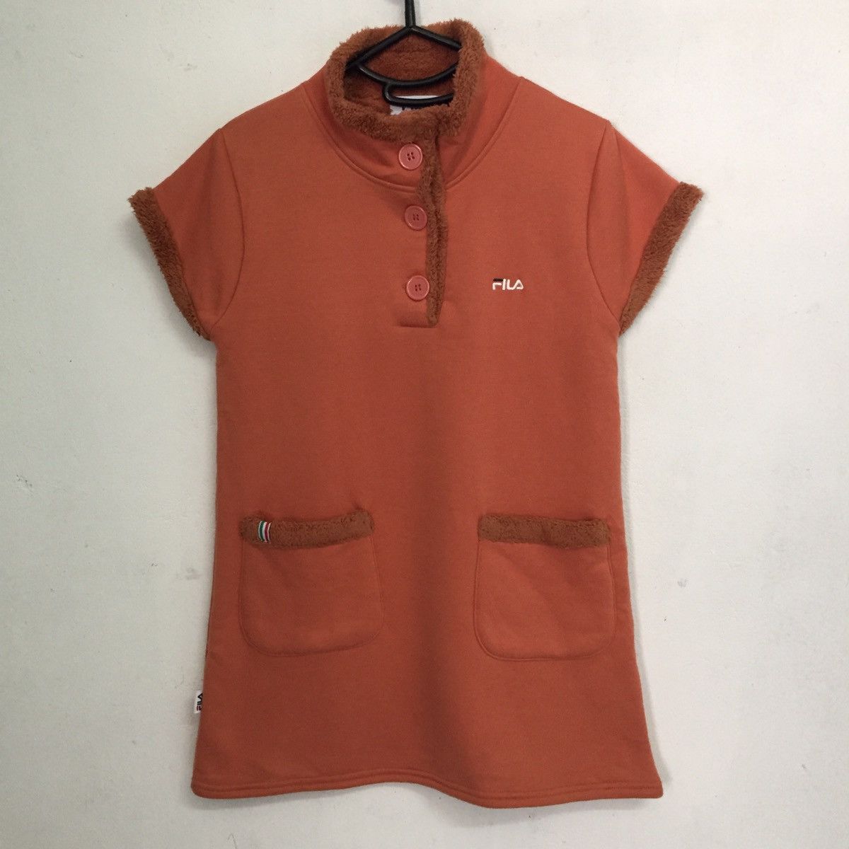 Fila Fila Long Thick Sweater Short Sleeve Size US M / EU 48-50 / 2 - 1 Thumbnail