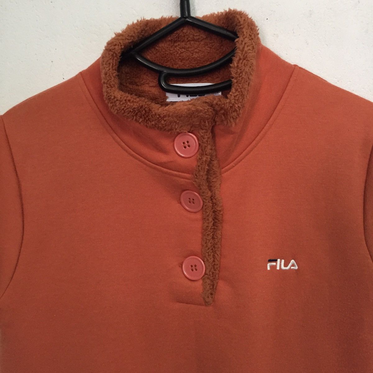 Fila Fila Long Thick Sweater Short Sleeve Size US M / EU 48-50 / 2 - 2 Thumbnail