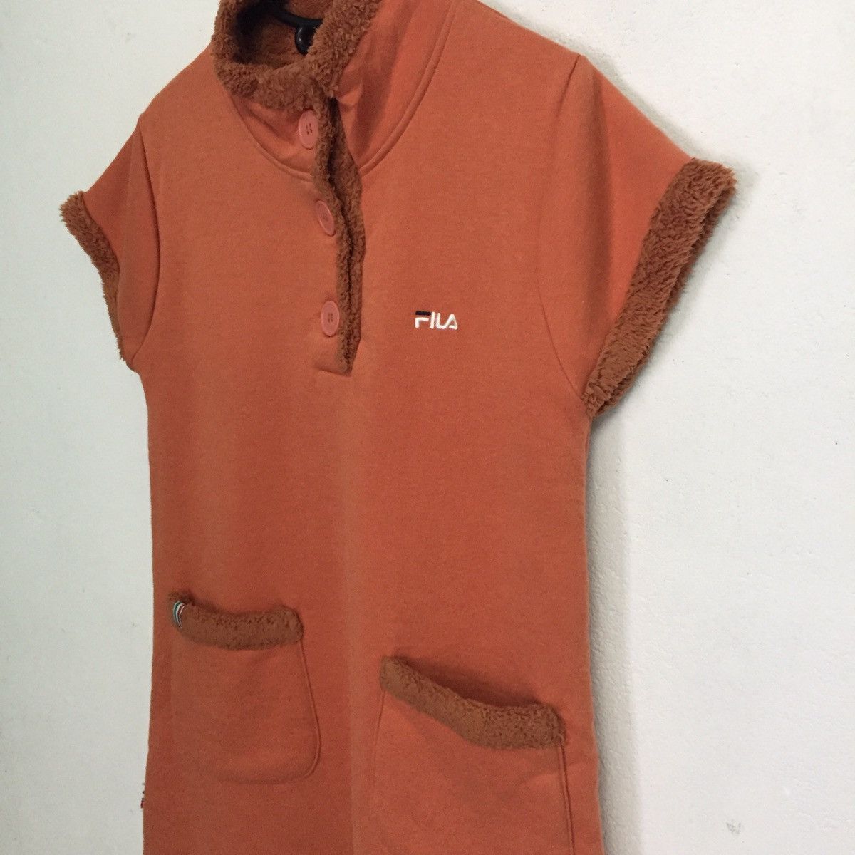 Fila Fila Long Thick Sweater Short Sleeve Size US M / EU 48-50 / 2 - 10 Thumbnail